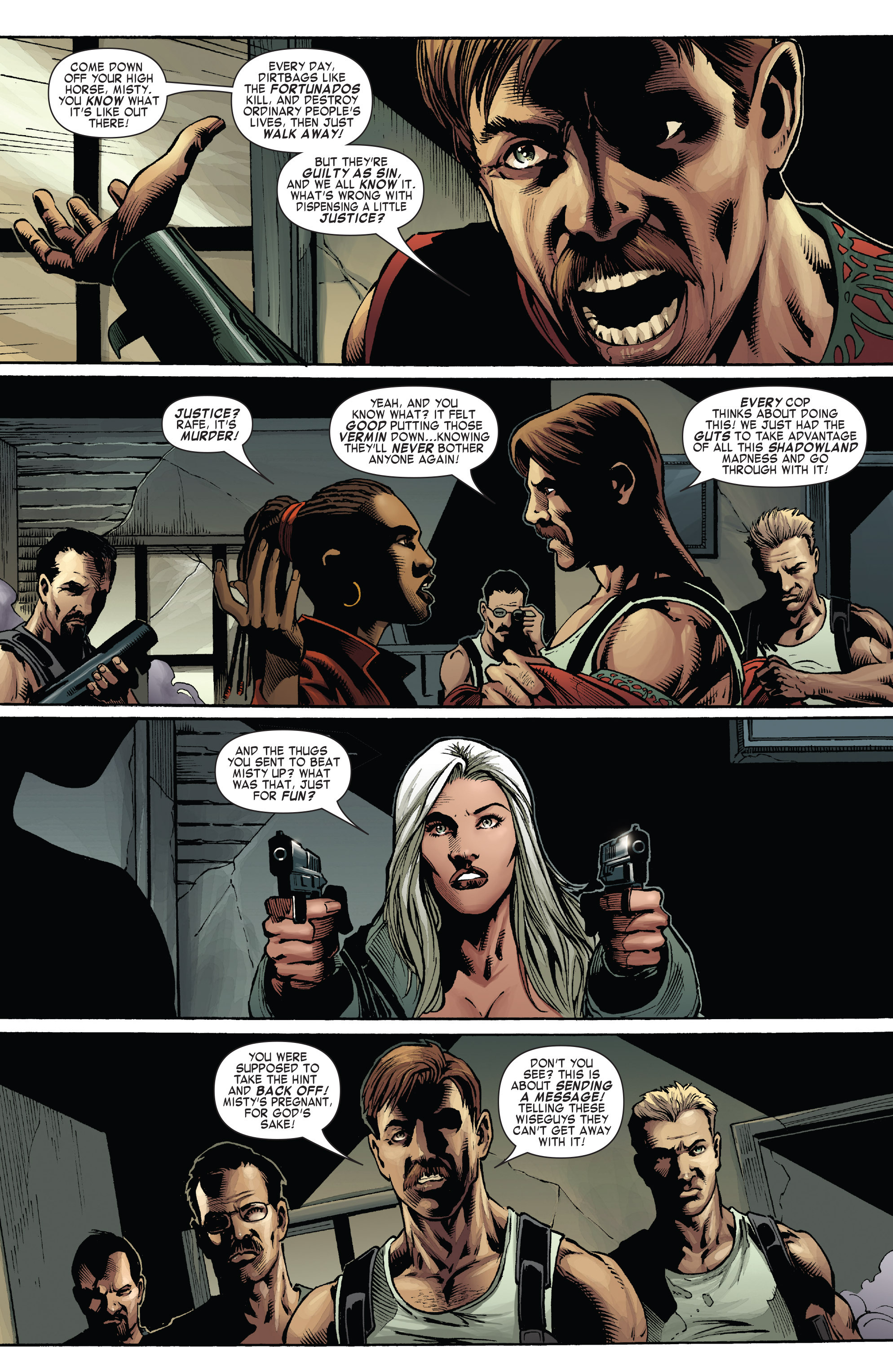 Read online Shadowland: Blood on the Streets comic -  Issue #4 - 13