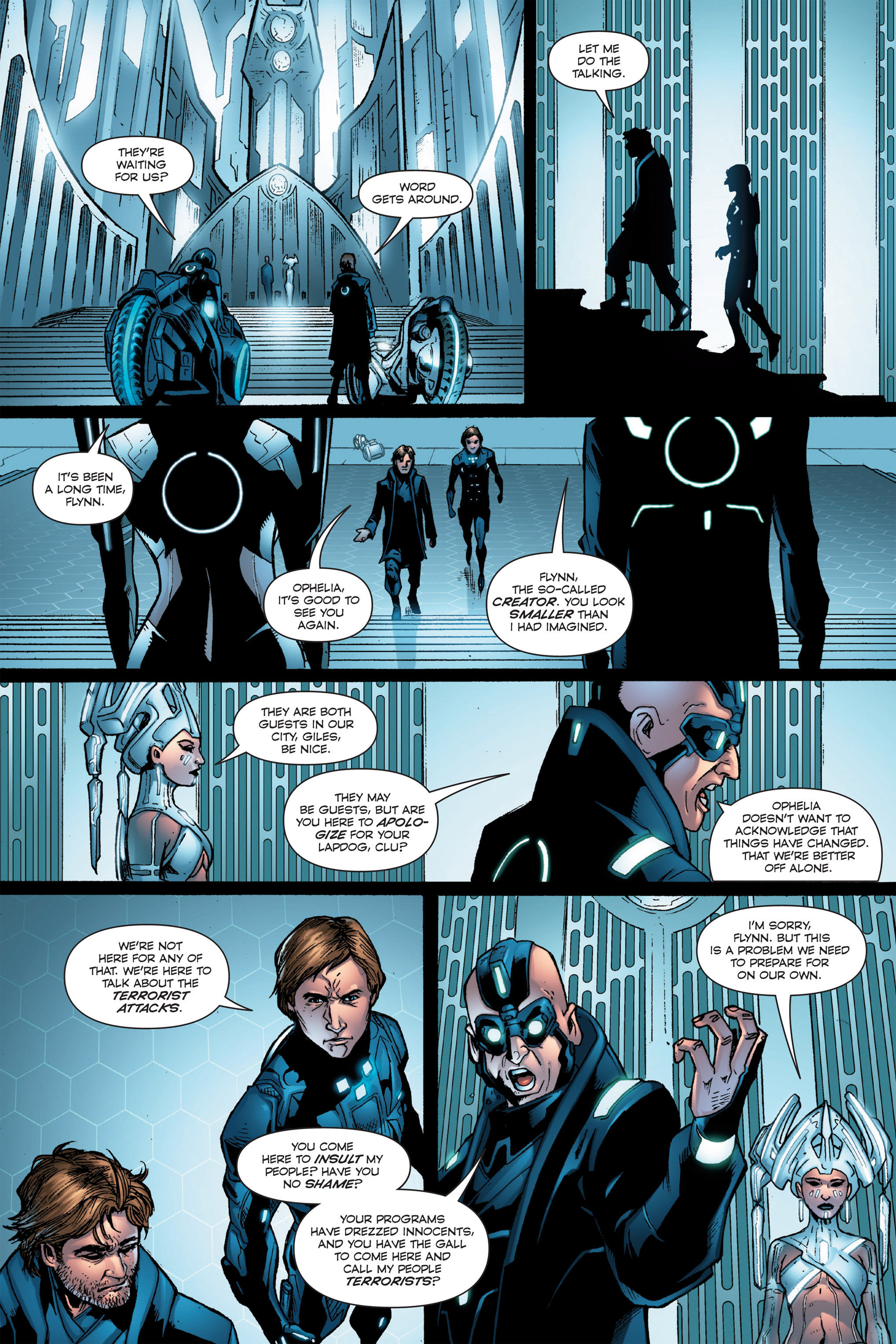 Read online TRON: Betrayal comic -  Issue # TPB - 72