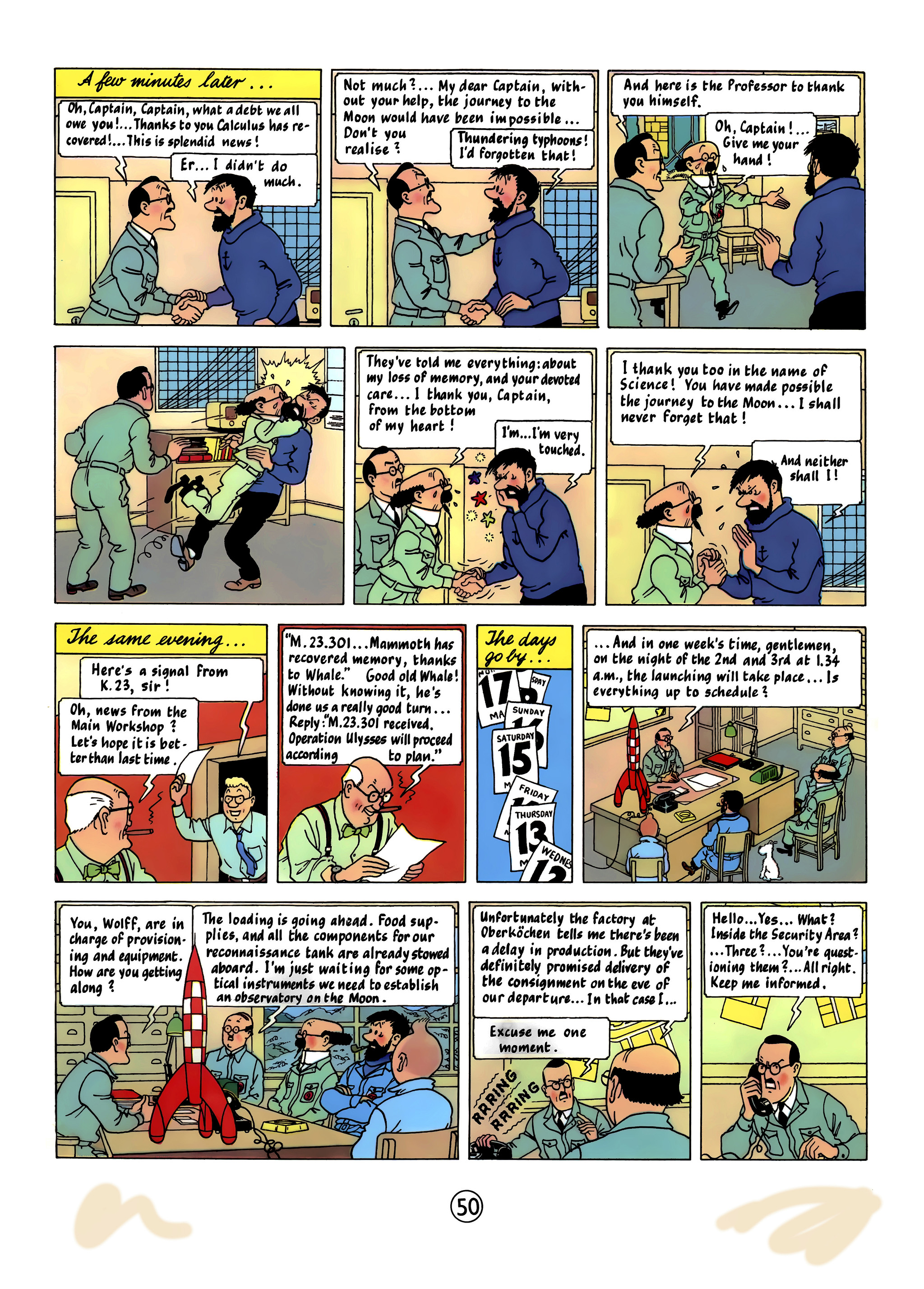 Read online The Adventures of Tintin comic -  Issue #16 - 53