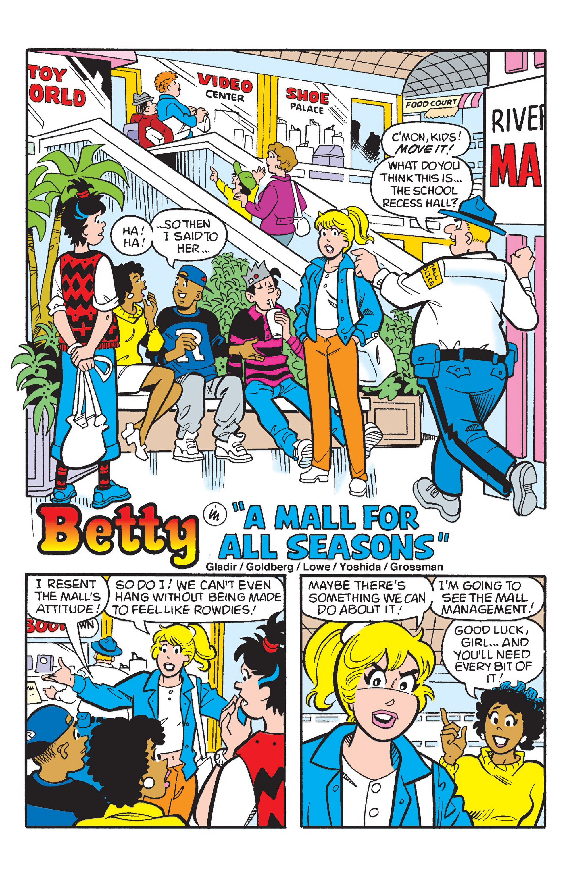 Read online Betty and Veronica: Mall Princesses comic -  Issue # TPB - 24