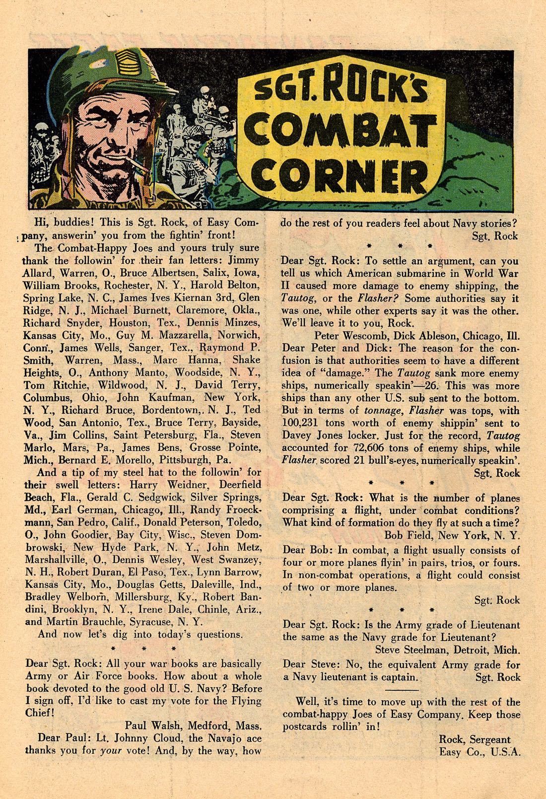 Read online Our Army at War (1952) comic -  Issue #109 - 22