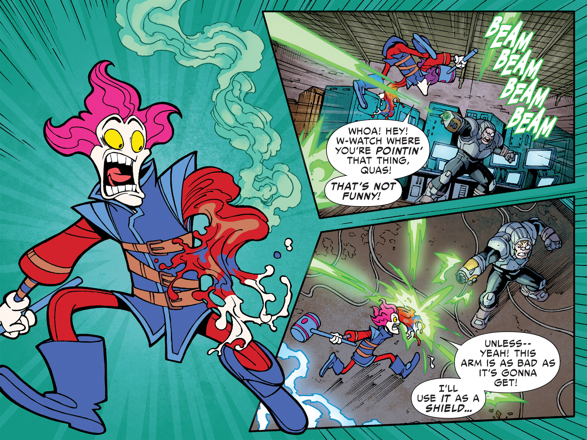 Read online Slapstick Infinite Comic comic -  Issue #1 - 68