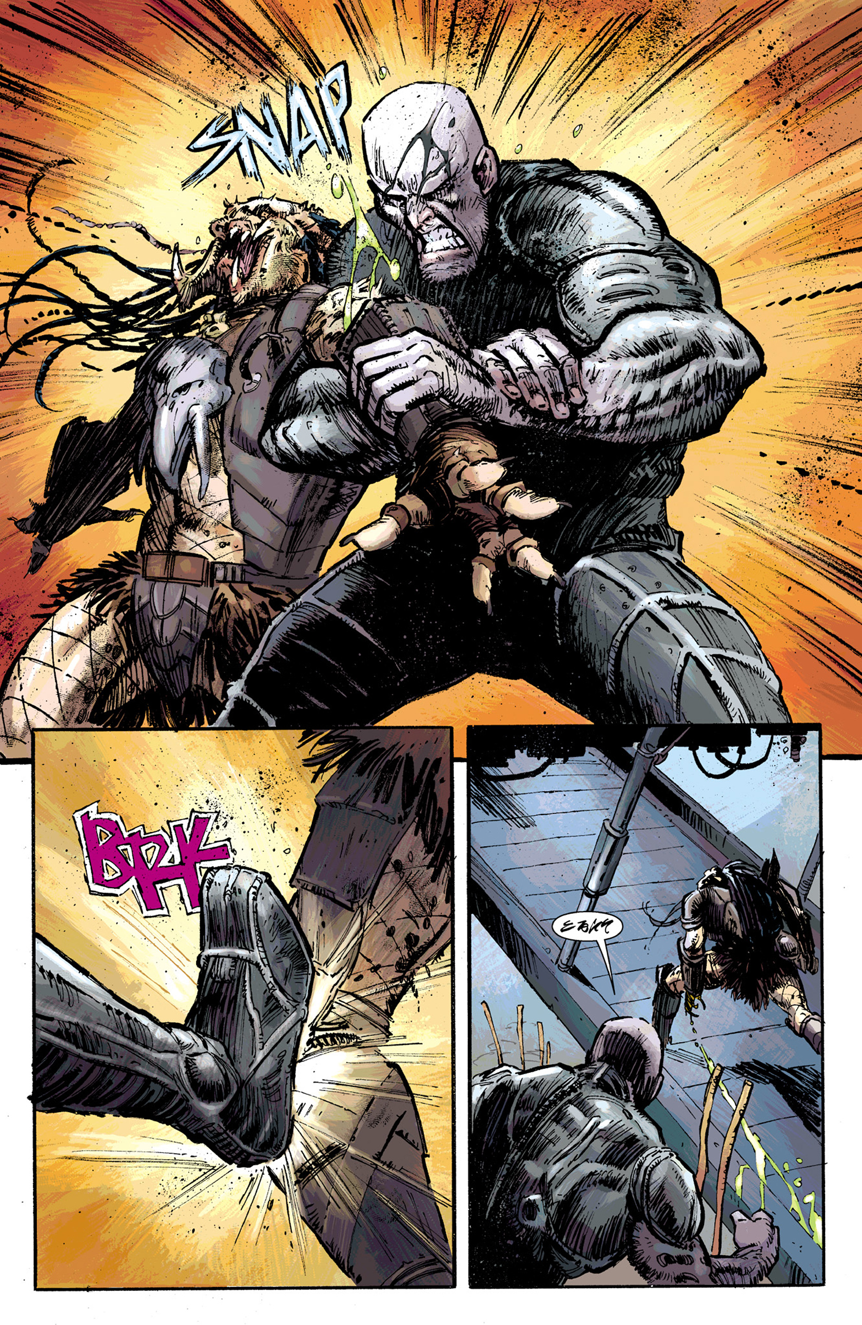 Read online Predator: Fire and Stone comic -  Issue #4 - 11