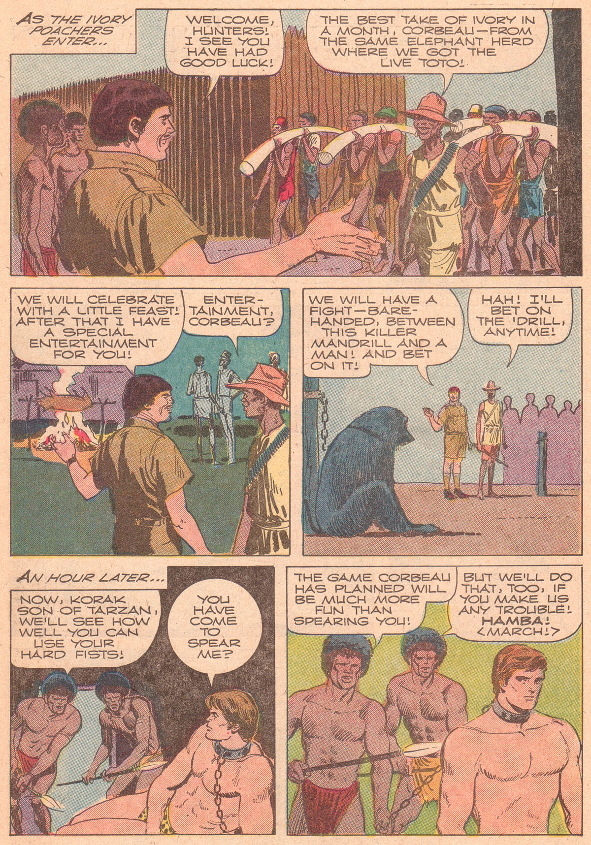 Read online Korak, Son of Tarzan (1964) comic -  Issue #41 - 10