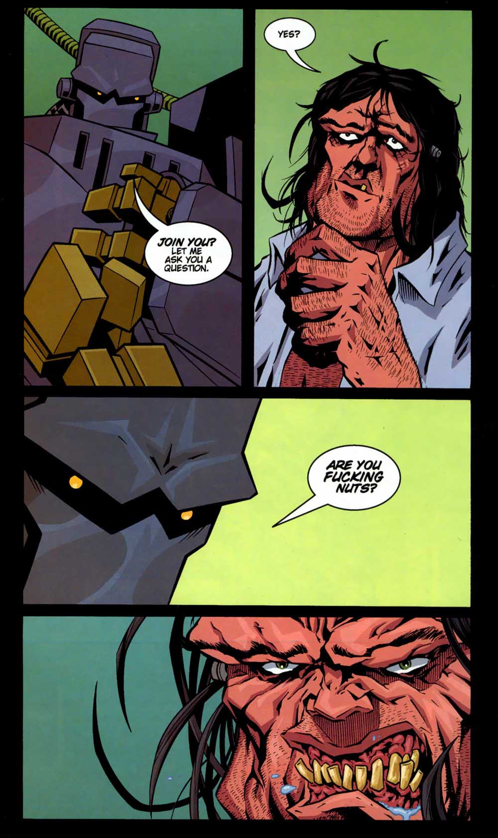 Read online Fused comic -  Issue #3 - 17