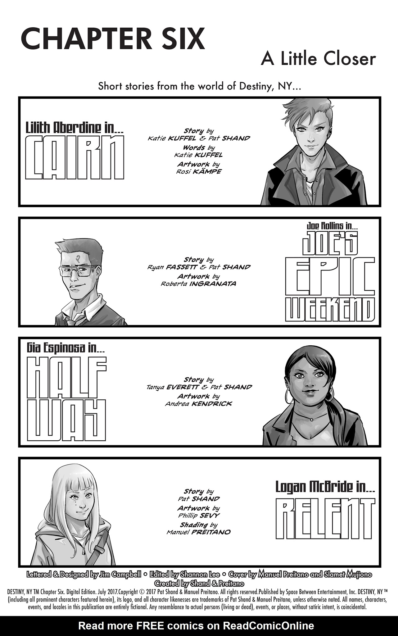 Read online Destiny, NY comic -  Issue #6 - 2