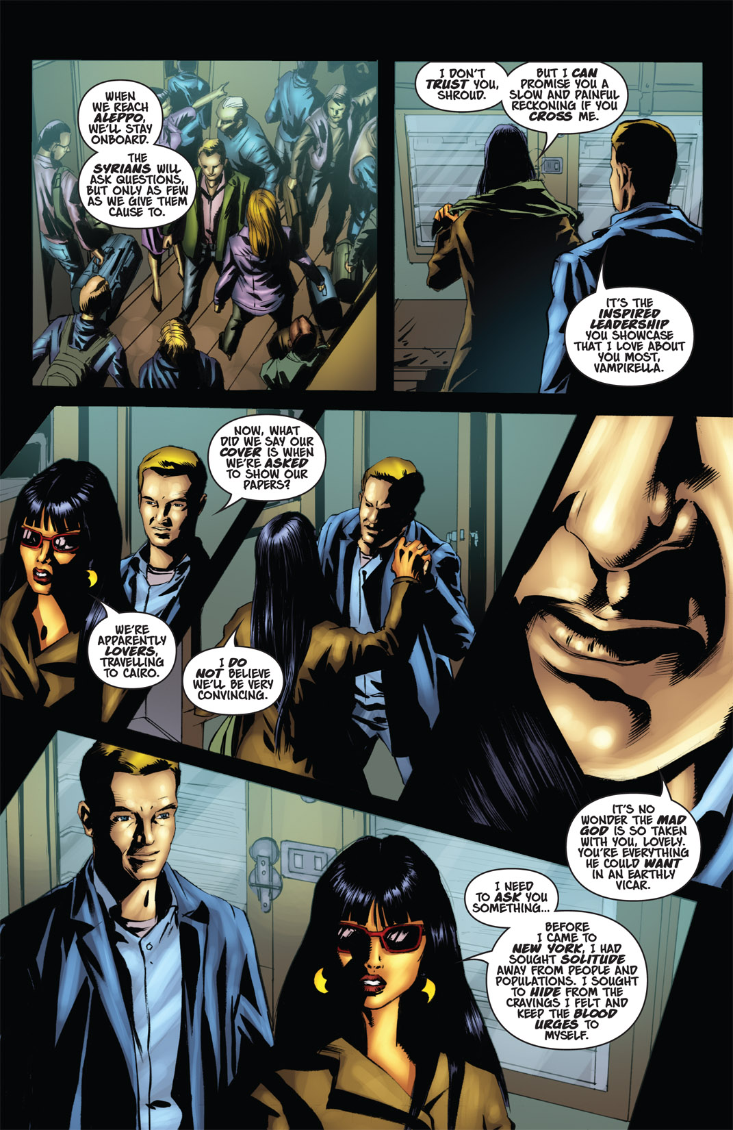 Read online Vampirella and the Scarlet Legion comic -  Issue # TPB - 63