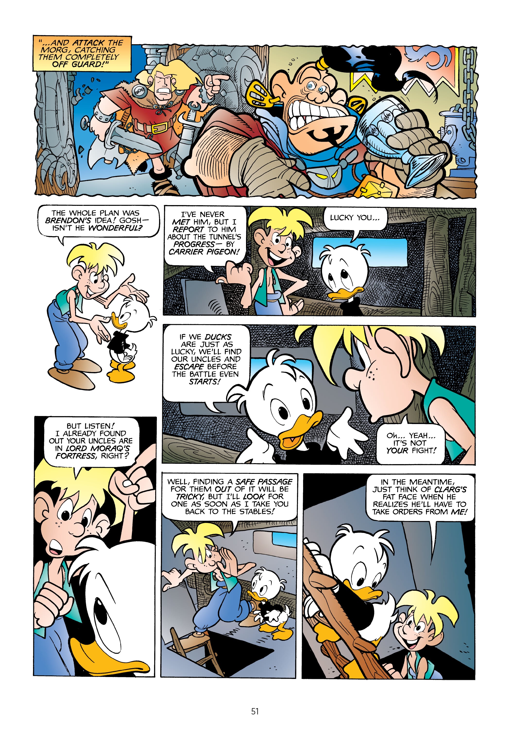 Read online Donald Duck and Uncle Scrooge: World of the Dragonlords comic -  Issue # TPB (Part 1) - 52