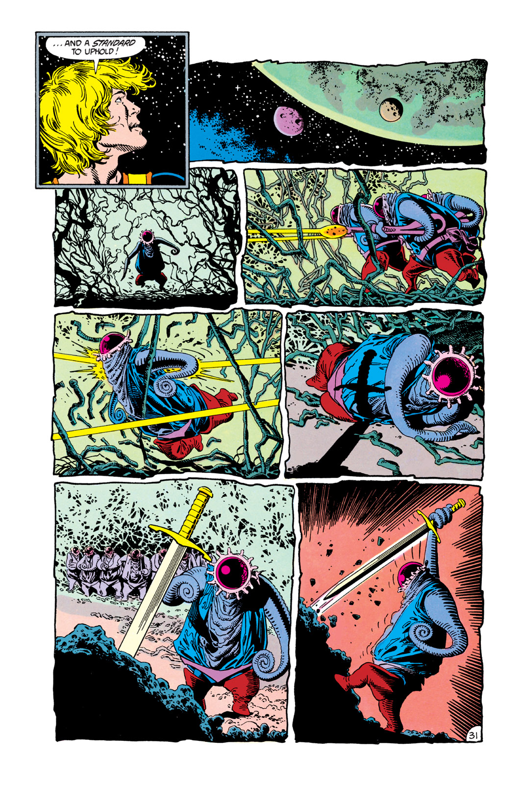 Read online Camelot 3000 comic -  Issue #12 - 32