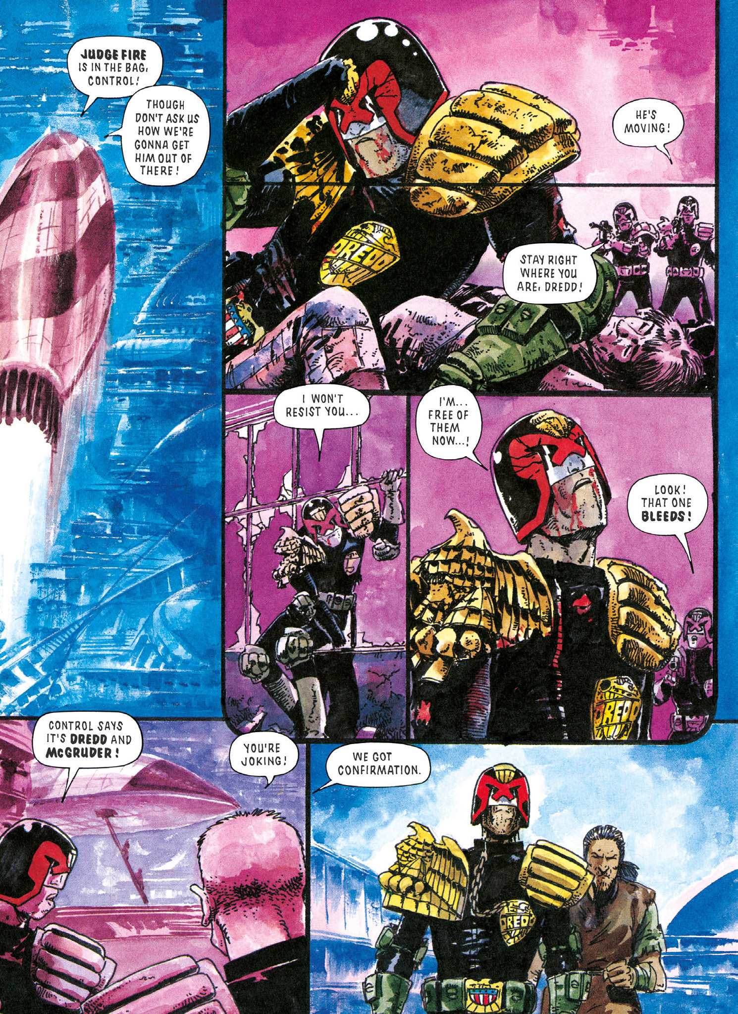 Read online Essential Judge Dredd: Necropolis comic -  Issue # TPB (Part 2) - 107