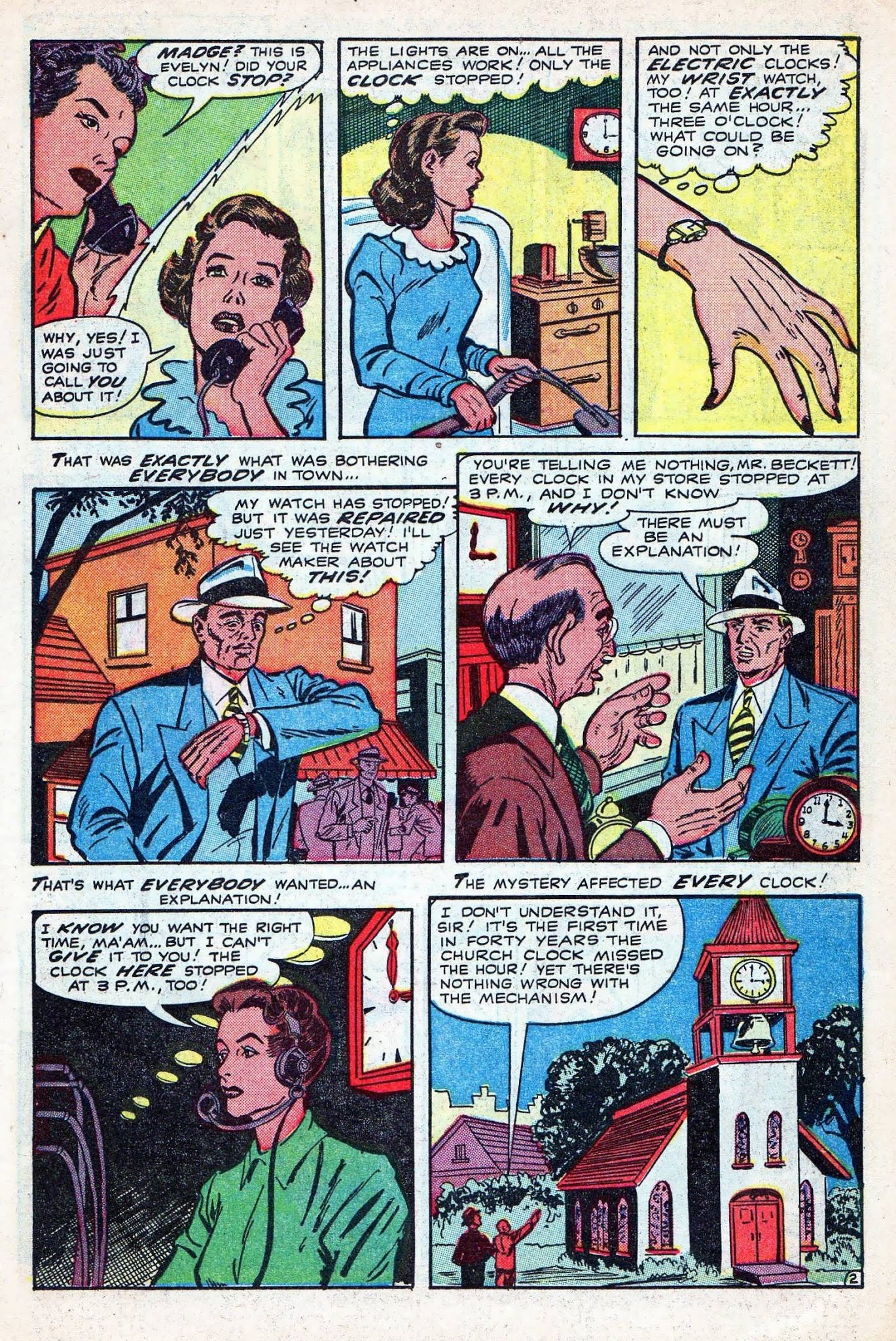 Read online Mystic (1951) comic -  Issue #38 - 10