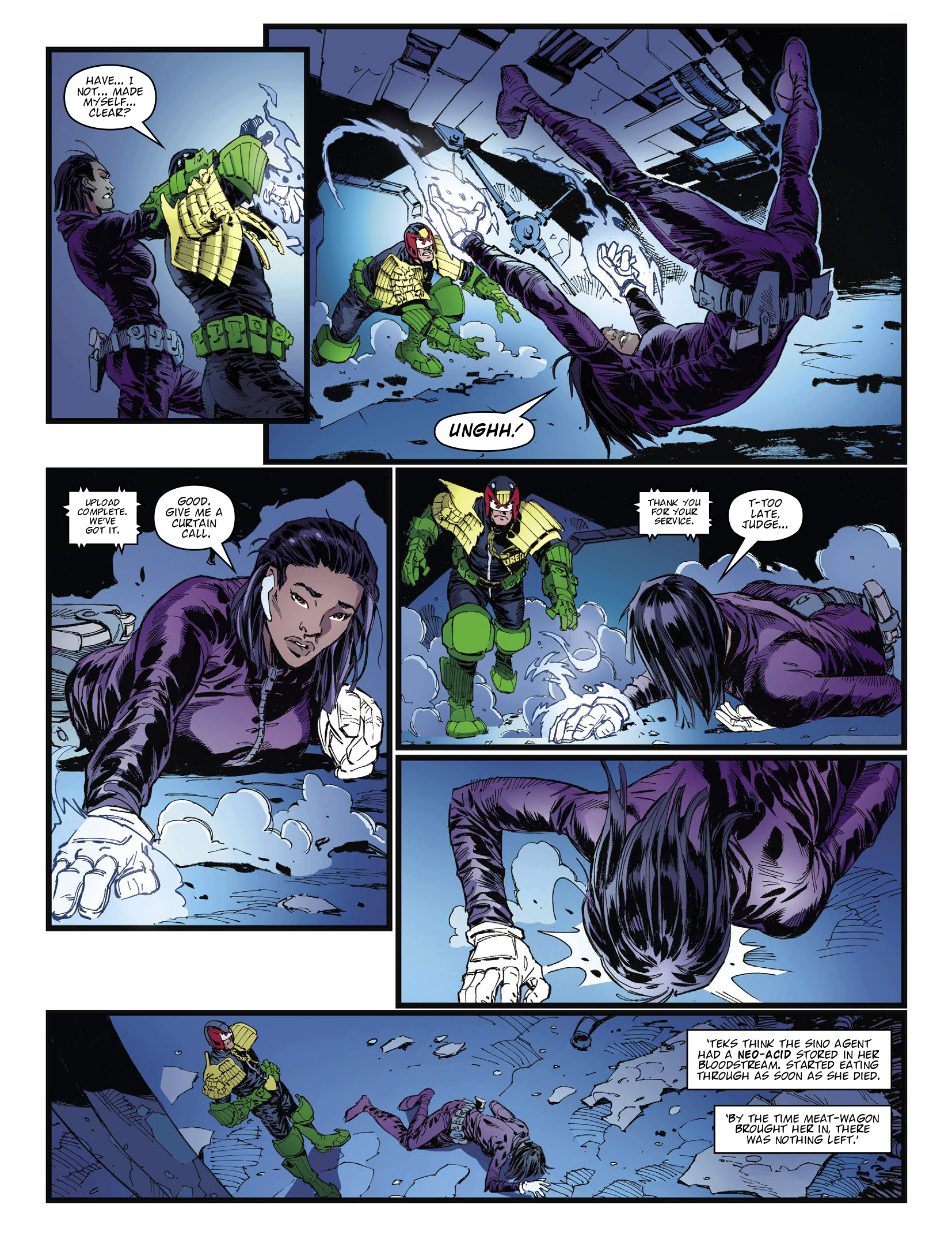Read online Judge Dredd Megazine (Vol. 5) comic -  Issue #435 - 12