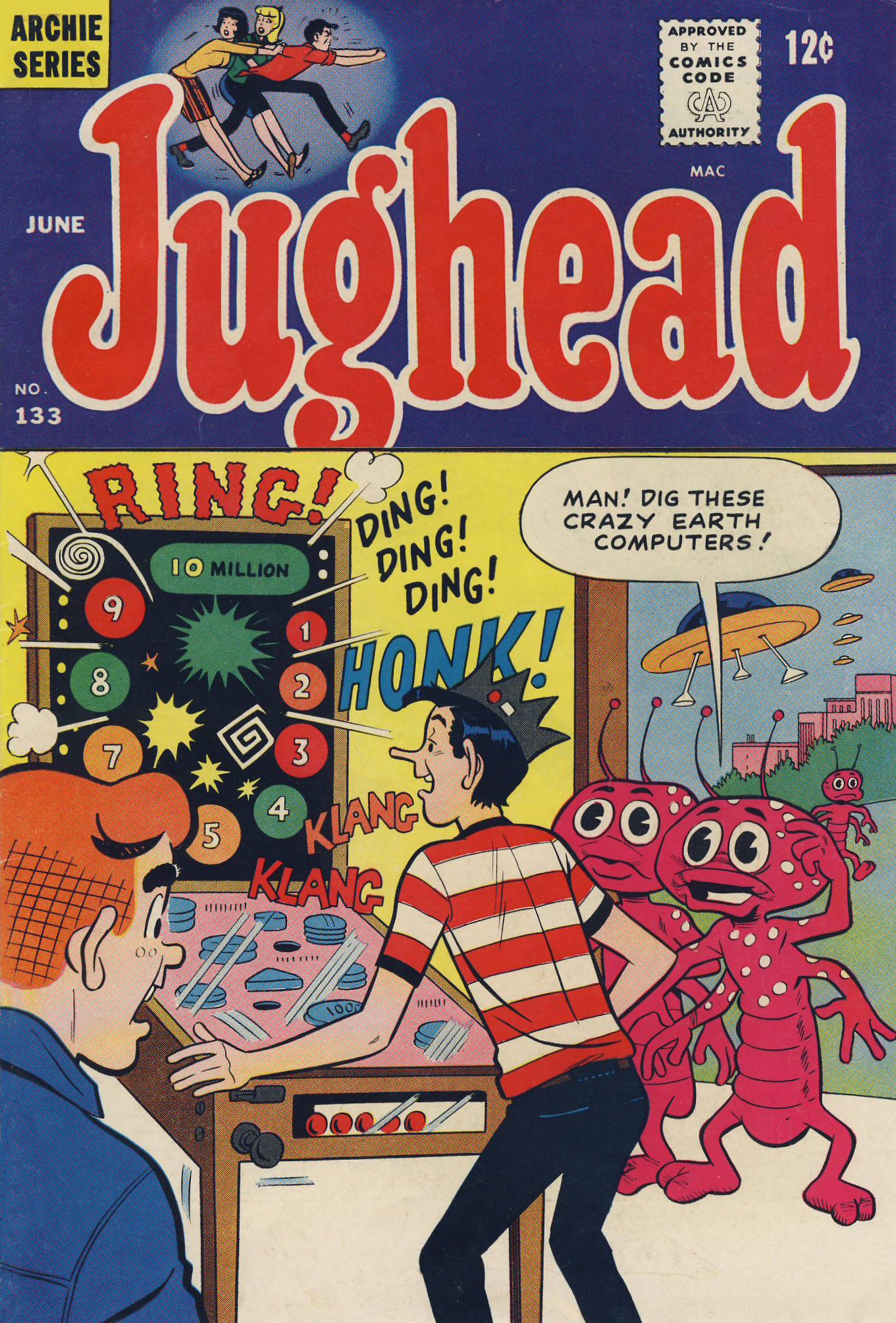 Read online Jughead (1965) comic -  Issue #133 - 1