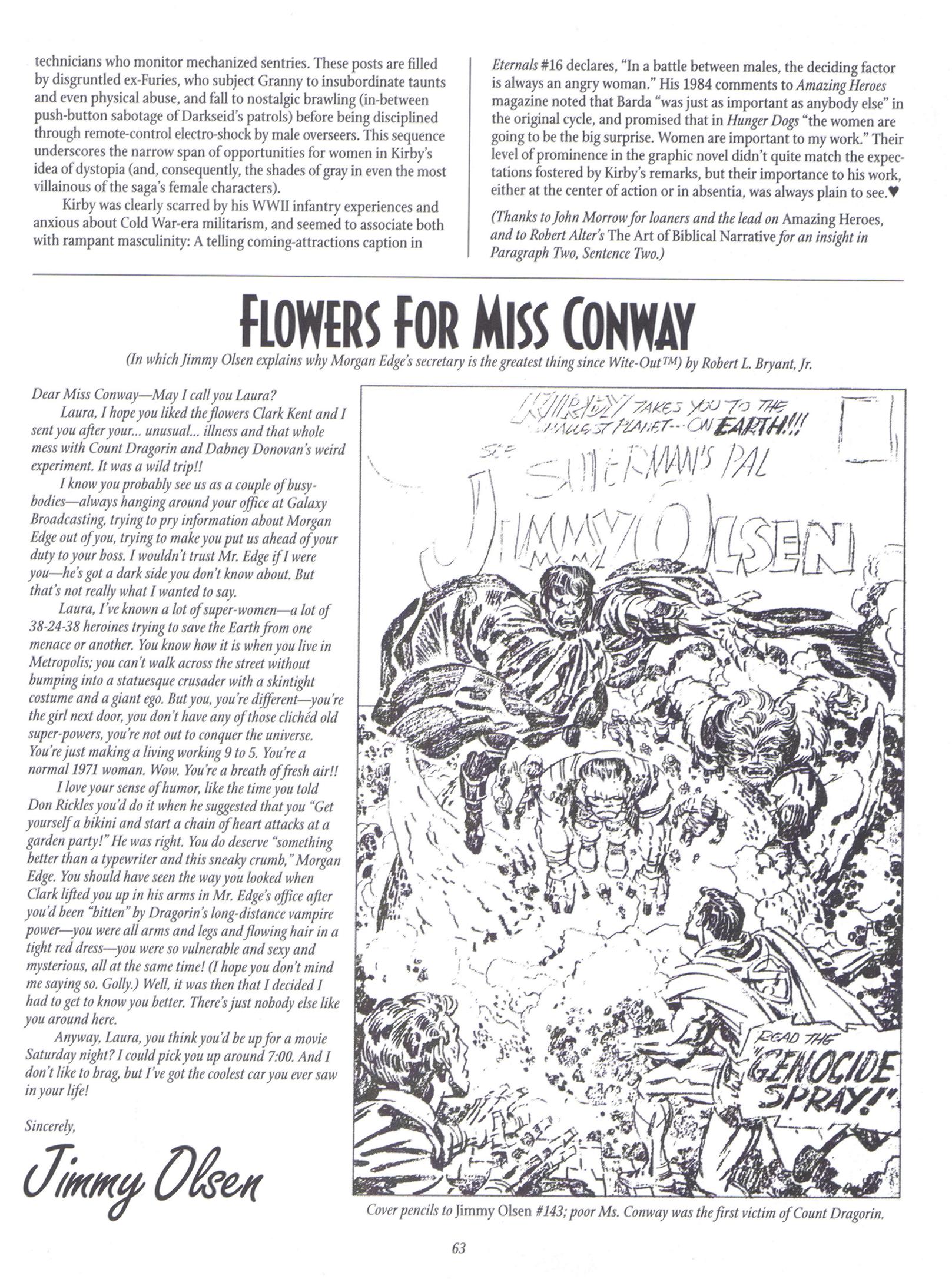 Read online The Jack Kirby Collector comic -  Issue #20 - 61