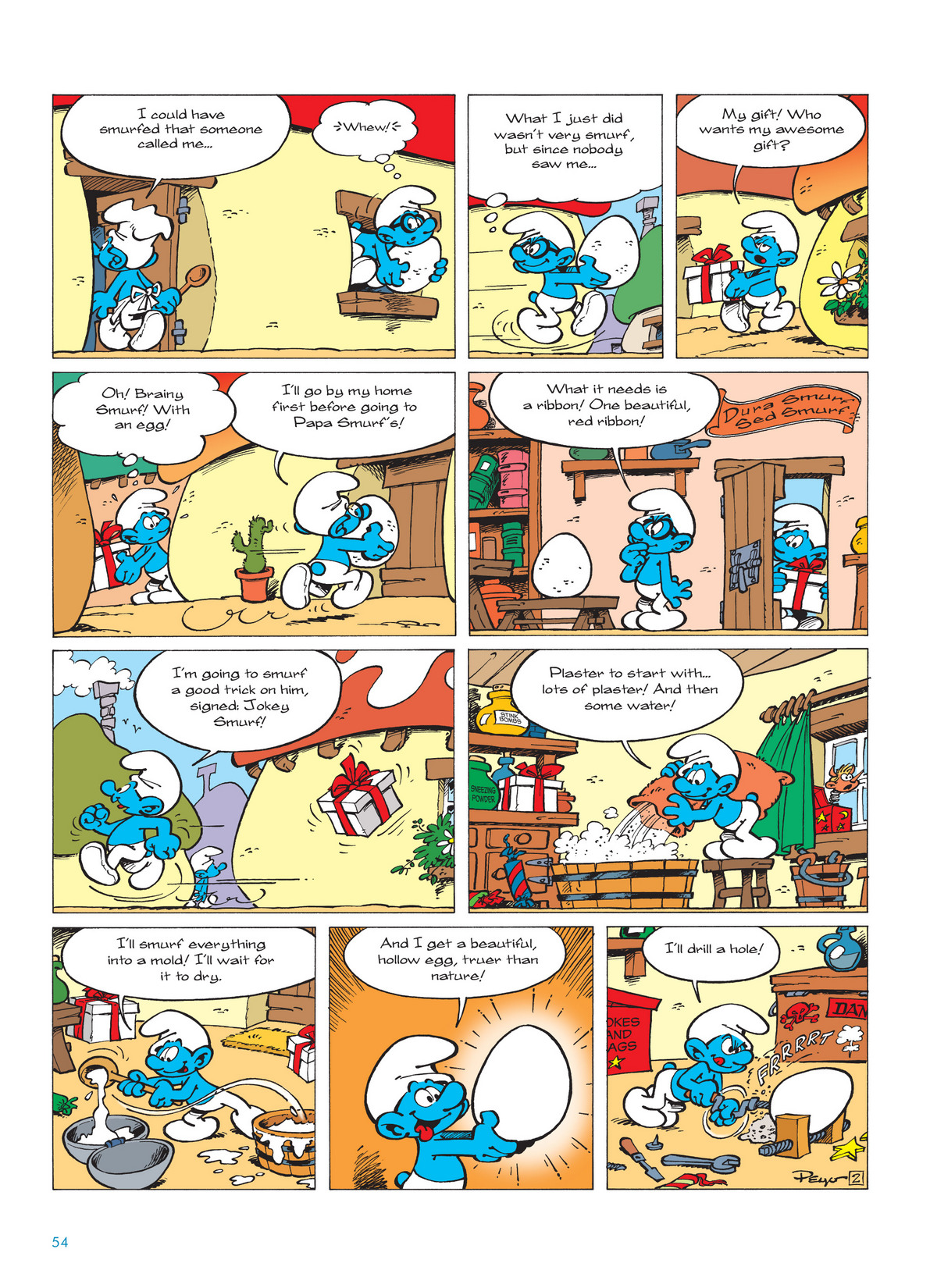 Read online The Smurfs comic -  Issue #12 - 54