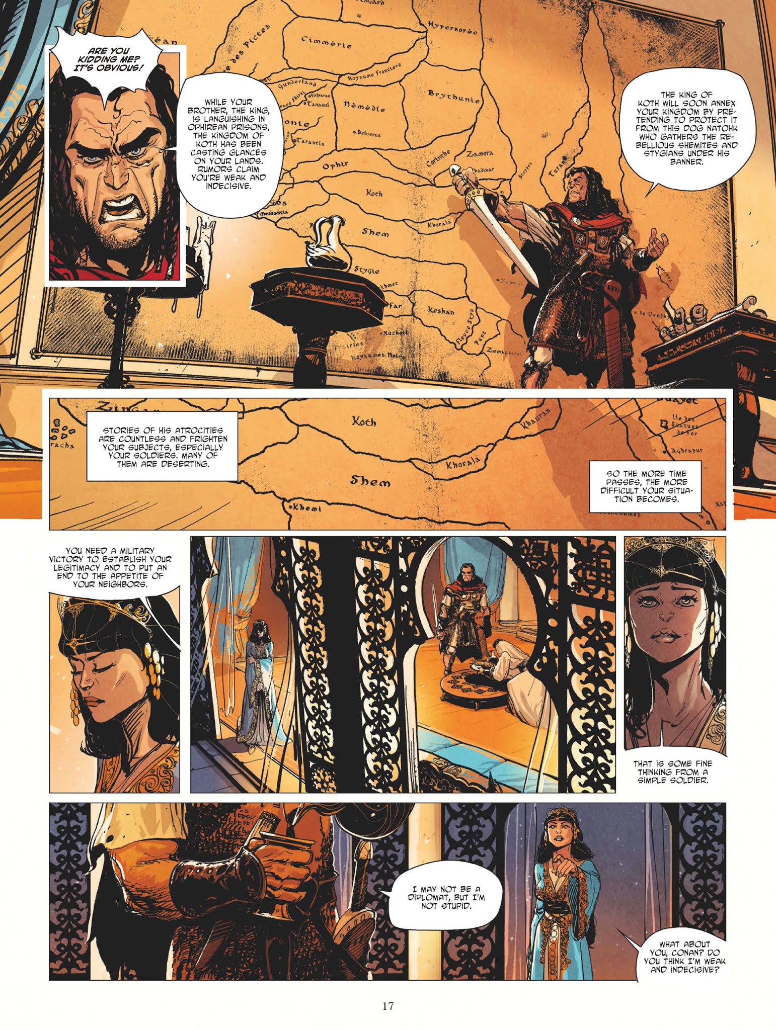 Read online Conan le Cimmérien - La Reine de la côte noire comic -  Issue #2 - 17