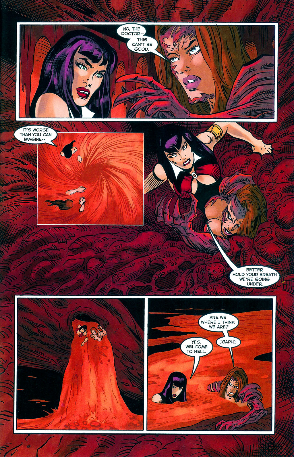 Read online Vampirella/Witchblade: Union of the Damned comic -  Issue # Full - 11