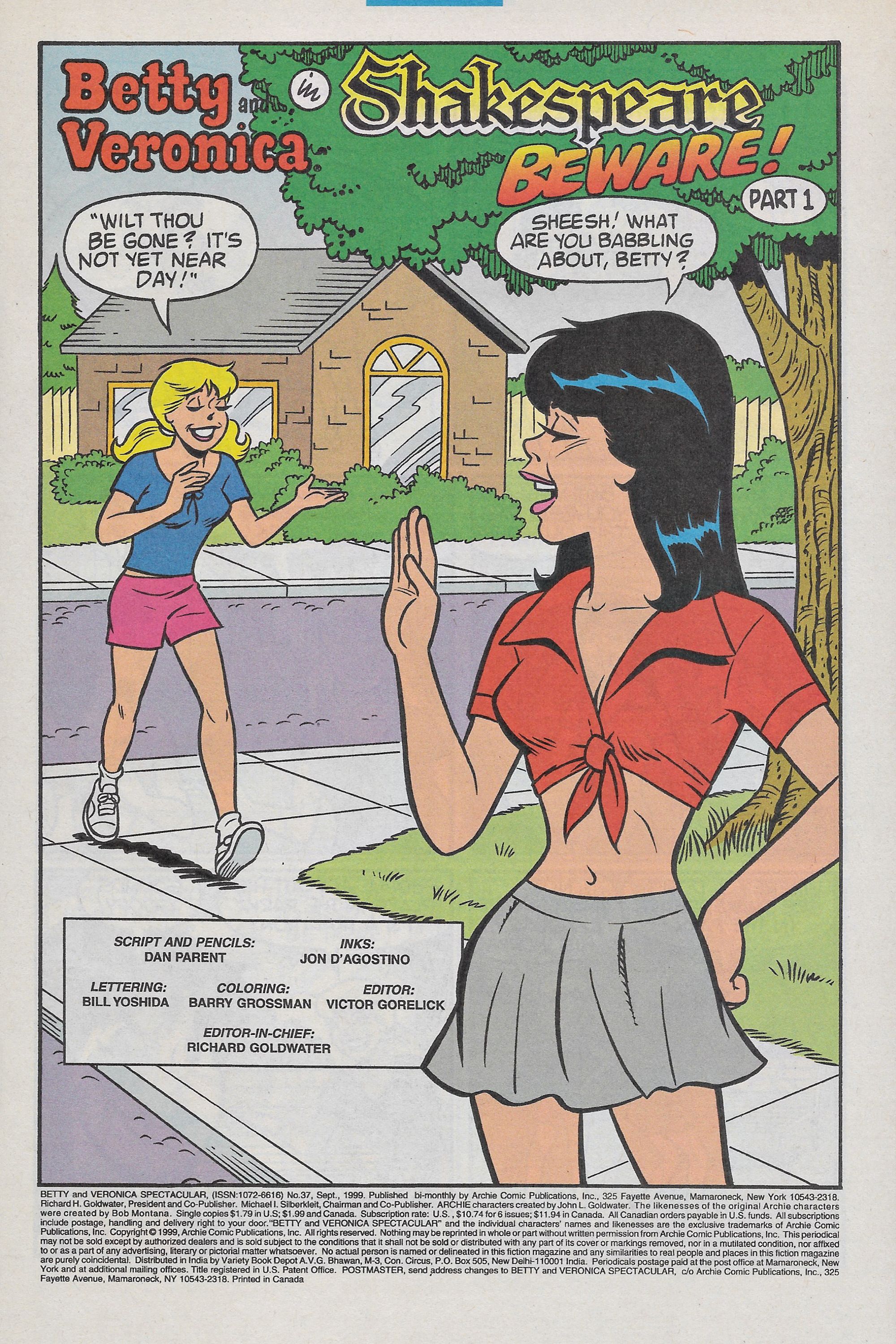 Read online Betty & Veronica Spectacular comic -  Issue #37 - 3
