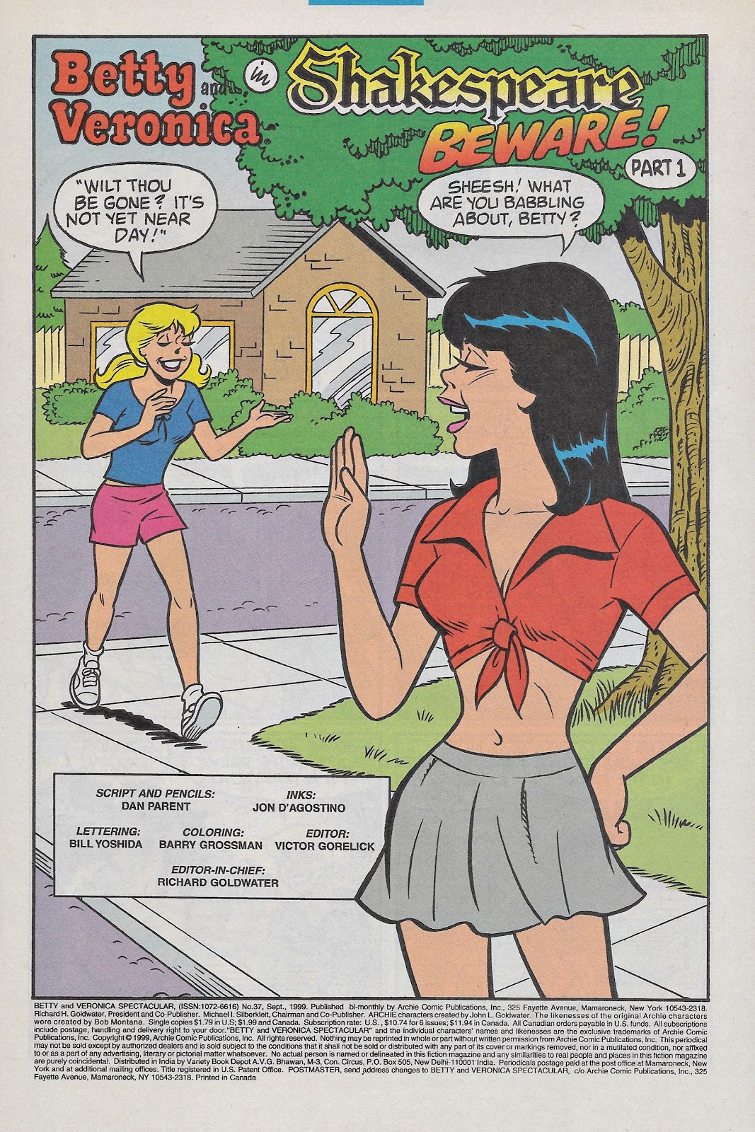 Betty & Veronica Spectacular issue 37 - Page 3