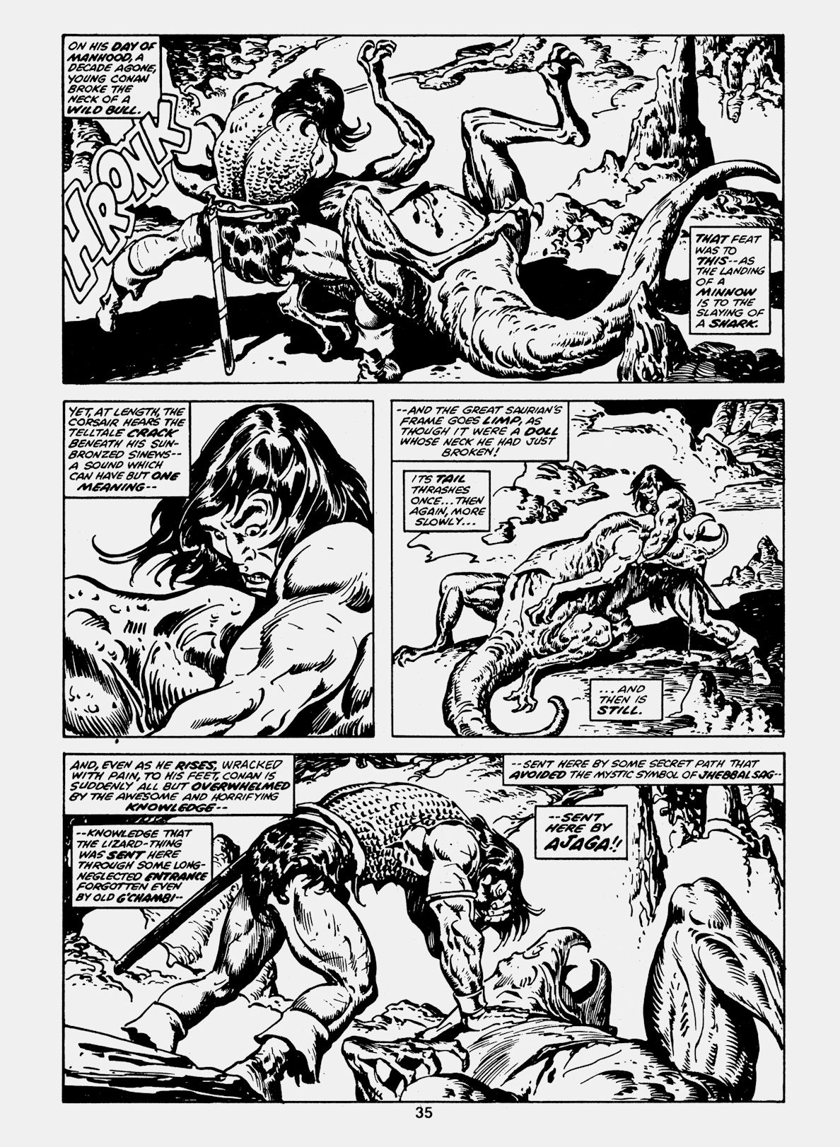 Read online Conan Saga comic -  Issue #38 - 37