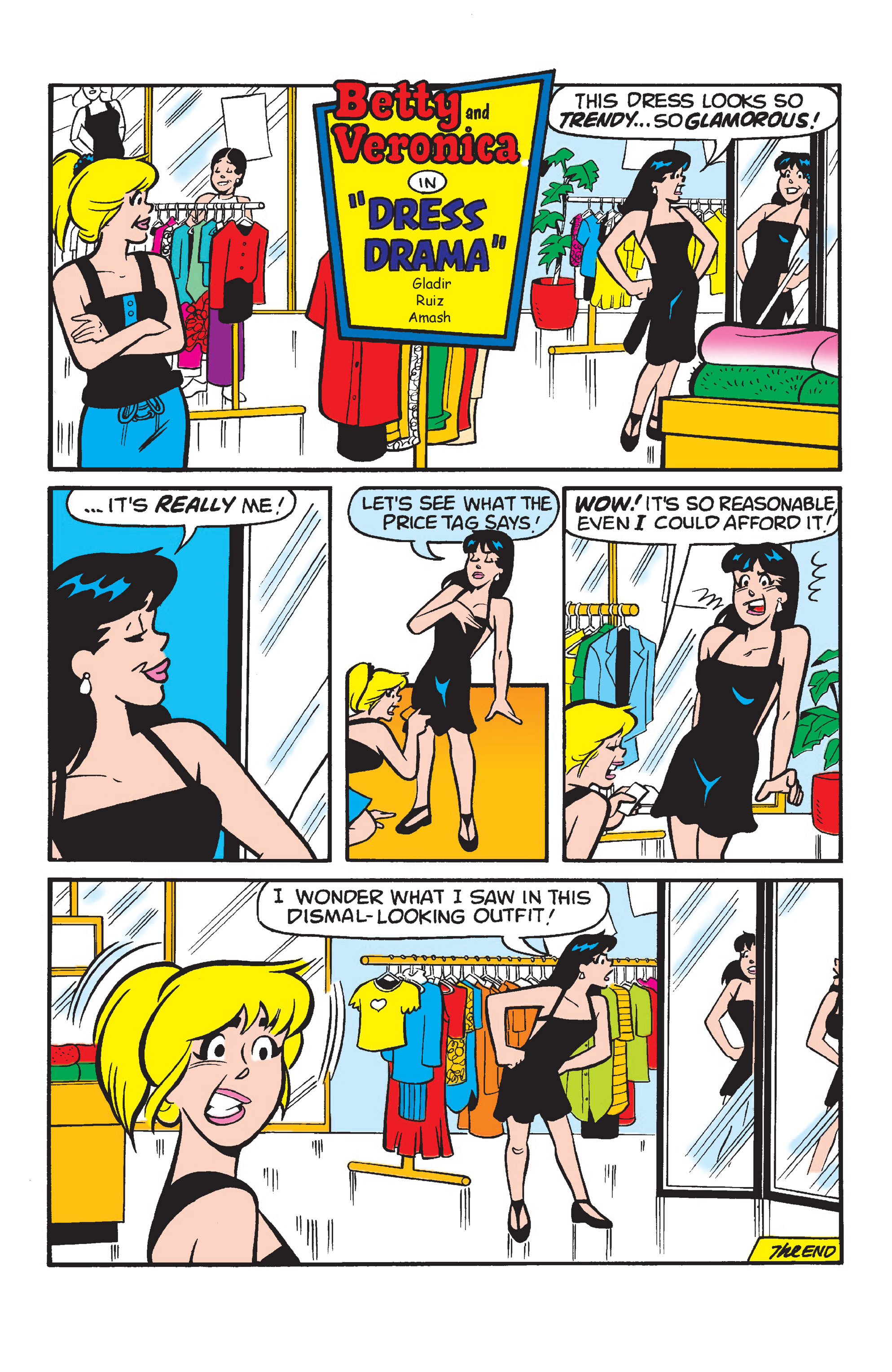 Read online Veronica's Hot Fashions comic -  Issue # TPB - 9