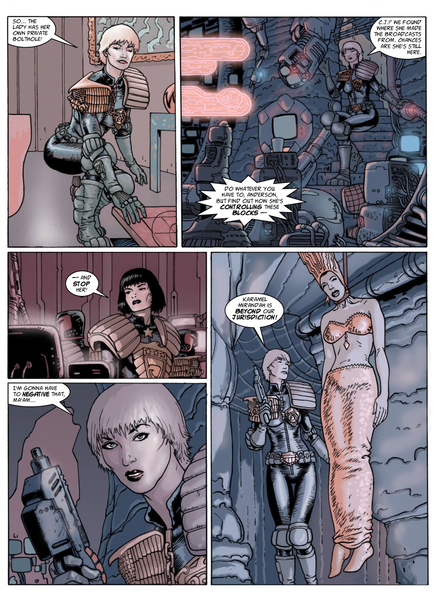 Read online Judge Anderson: The Psi Files comic -  Issue # TPB 5 - 68