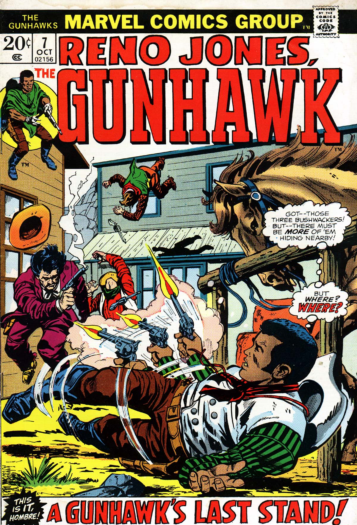 Read online Gunhawks comic -  Issue #7 - 1
