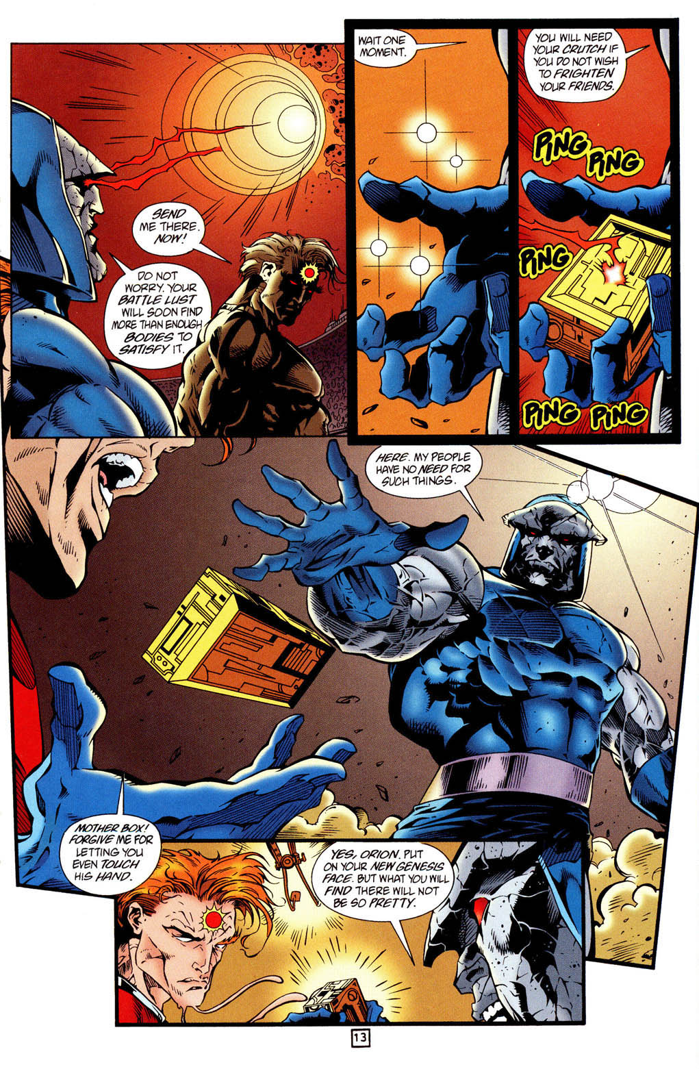 Read online The New Gods (1995) comic -  Issue #7 - 13