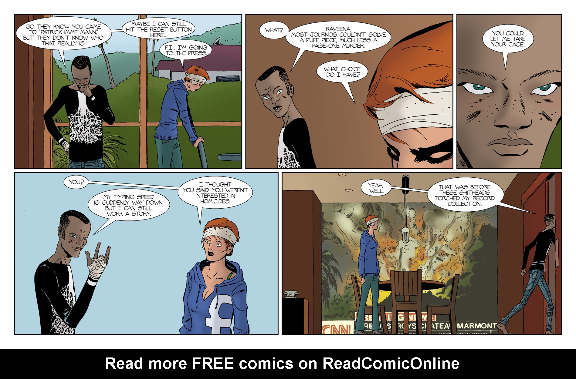 Read online The Private Eye comic -  Issue # _TPB 1 - 74