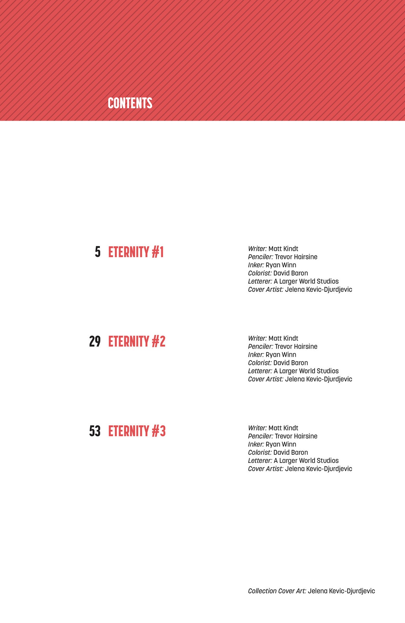 Read online Eternity comic -  Issue # _TPB - 4