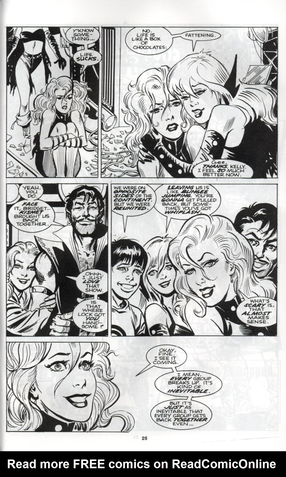 Read online Soulsearchers and Company comic -  Issue #9 - 26