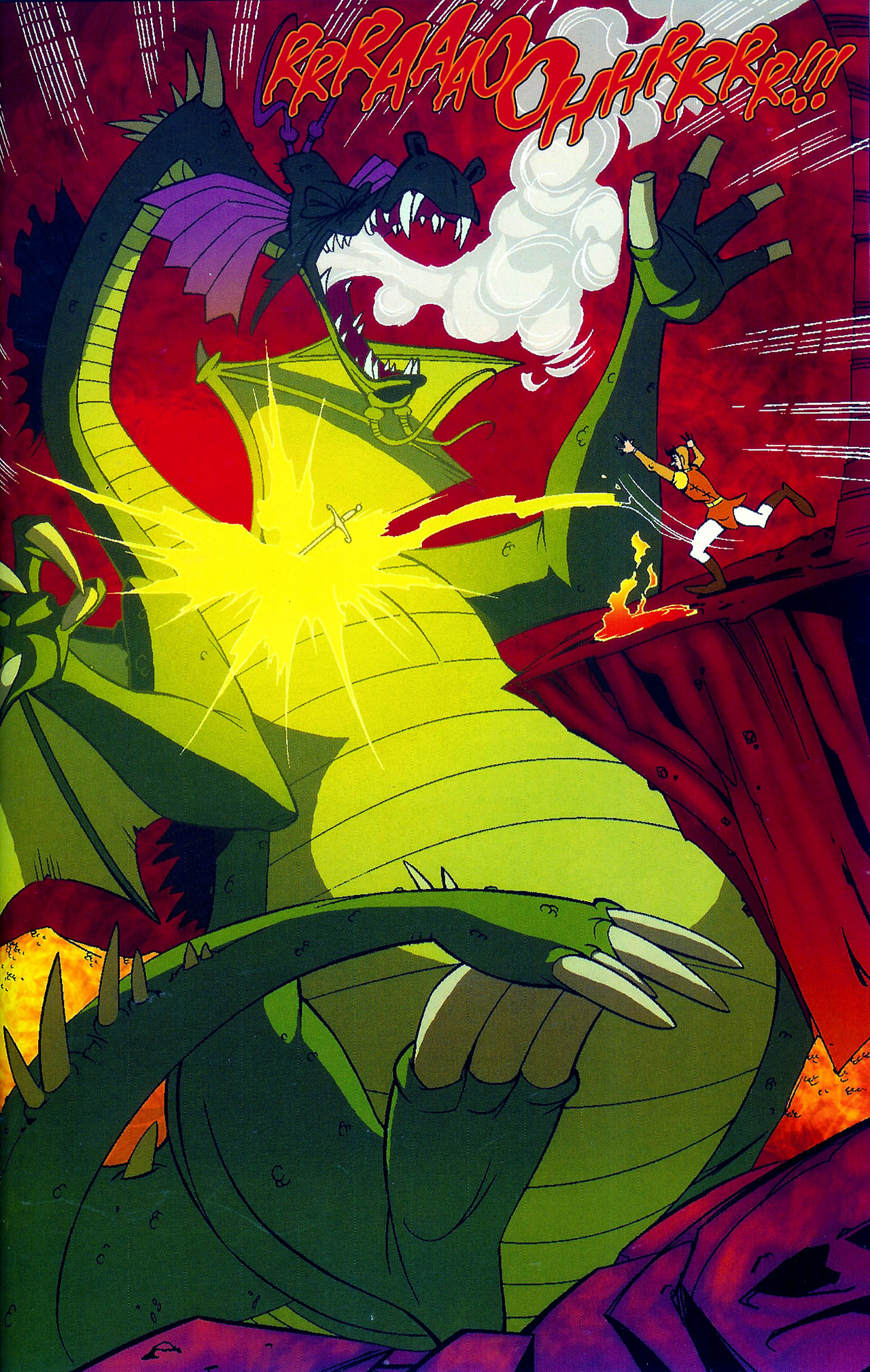 Read online Dragon's Lair comic -  Issue #4 - 19