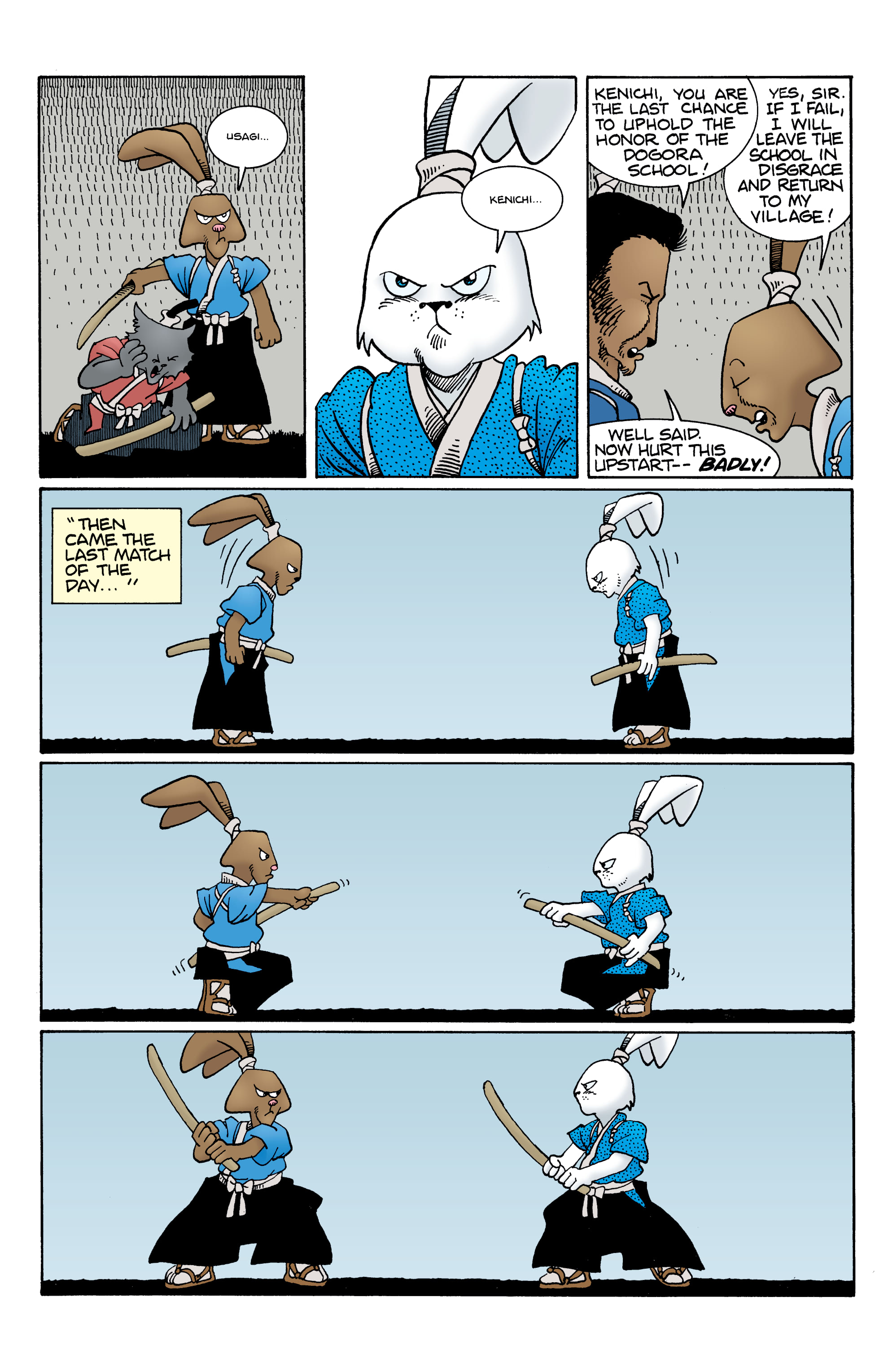 Read online Usagi Yojimbo Color Classics comic -  Issue #2 - 19
