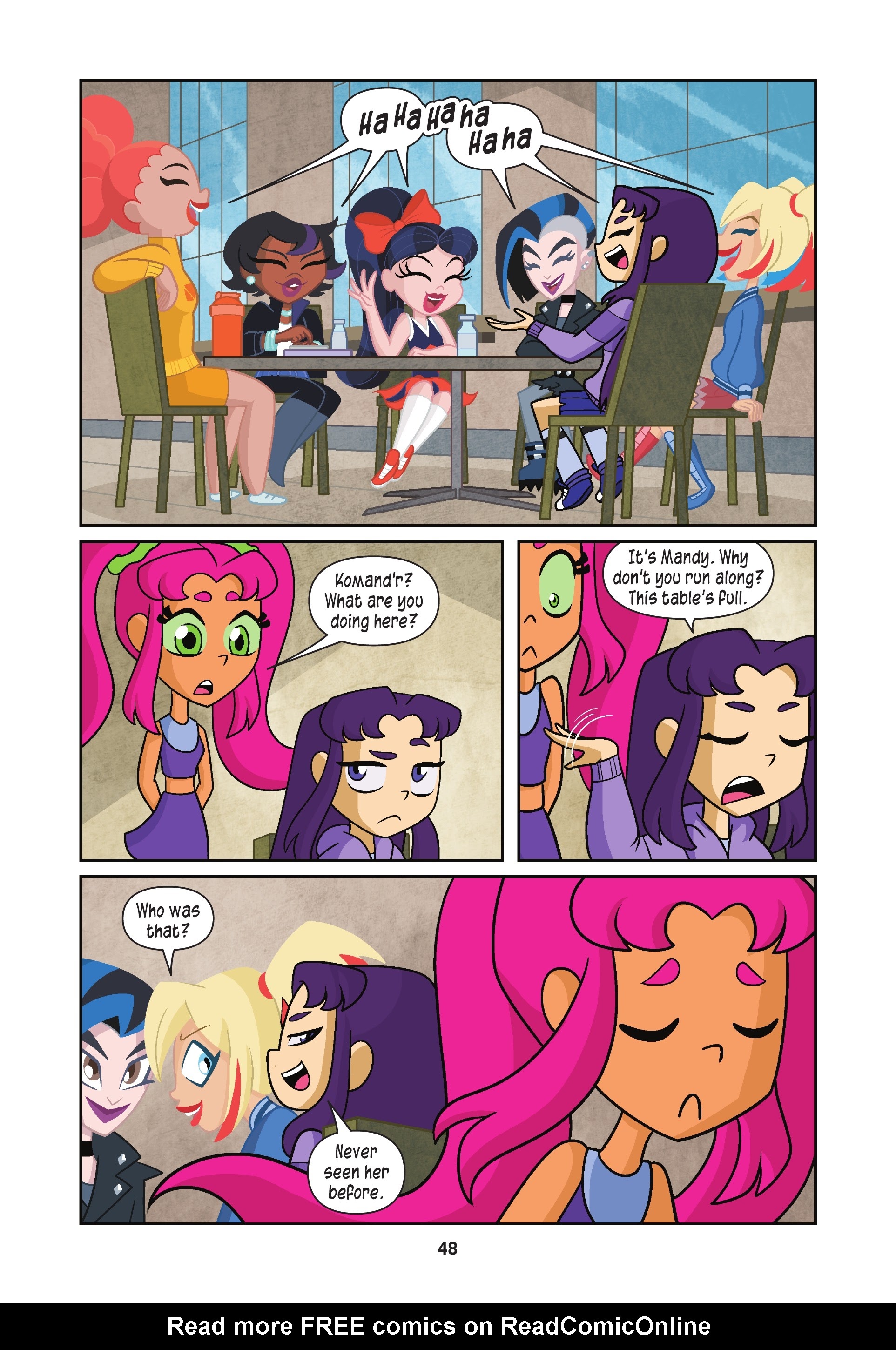 Read online Teen Titans Go!/DC Super Hero Girls: Exchange Students comic -  Issue # TPB (Part 1) - 47
