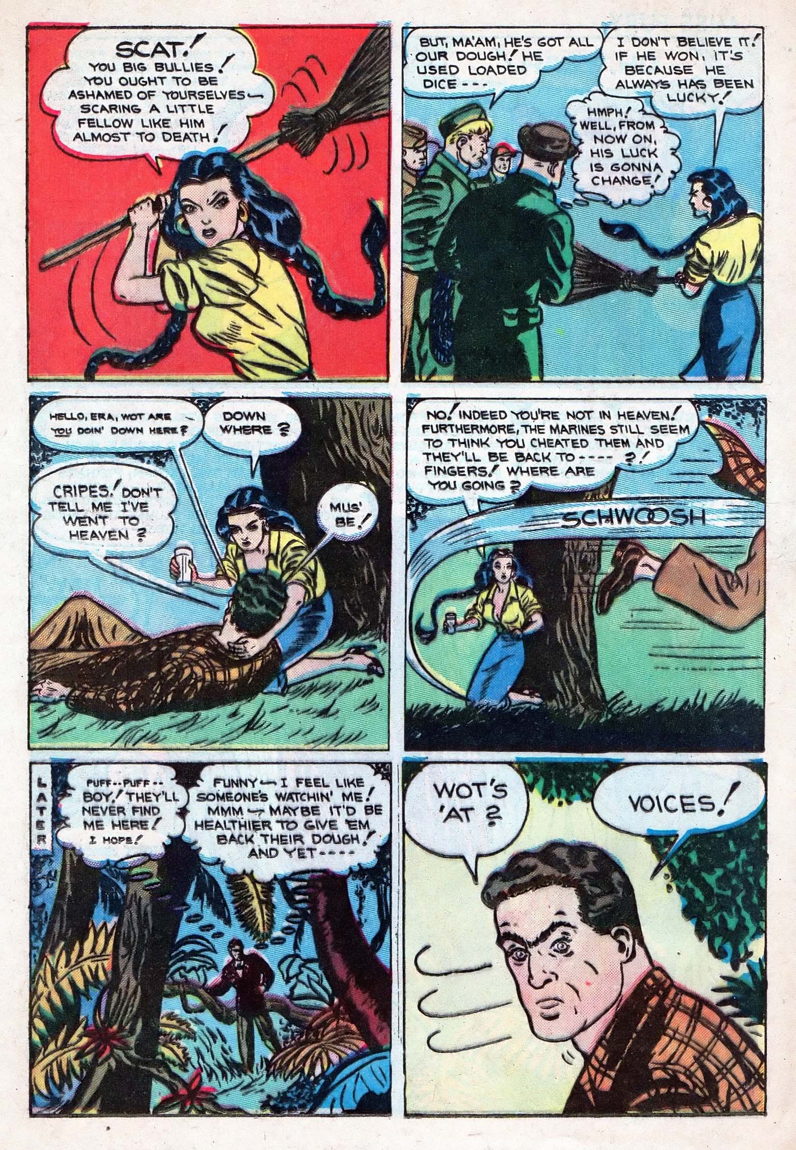 Read online Miss Fury (1942) comic -  Issue #5 - 18