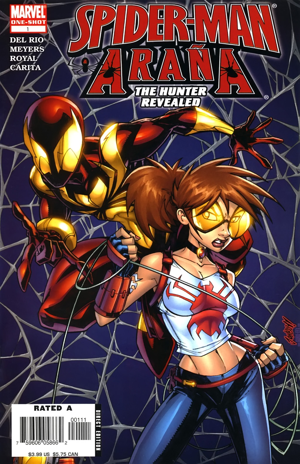 Read online Spider-Man & Arana Special: The Hunter Revealed comic -  Issue # Full - 1
