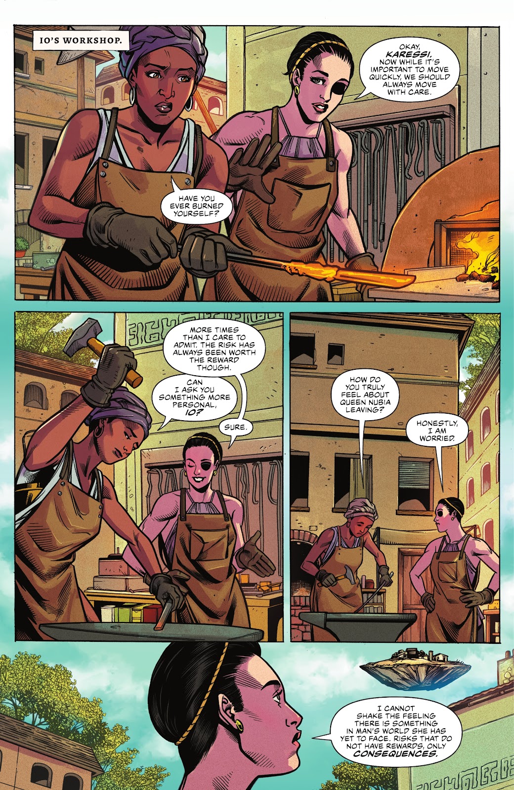 Nubia: Queen of the Amazons issue 1 - Page 9