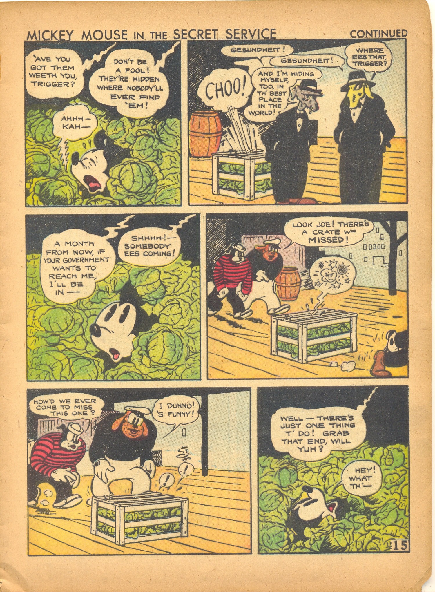Read online Walt Disney's Comics and Stories comic -  Issue #7 - 17