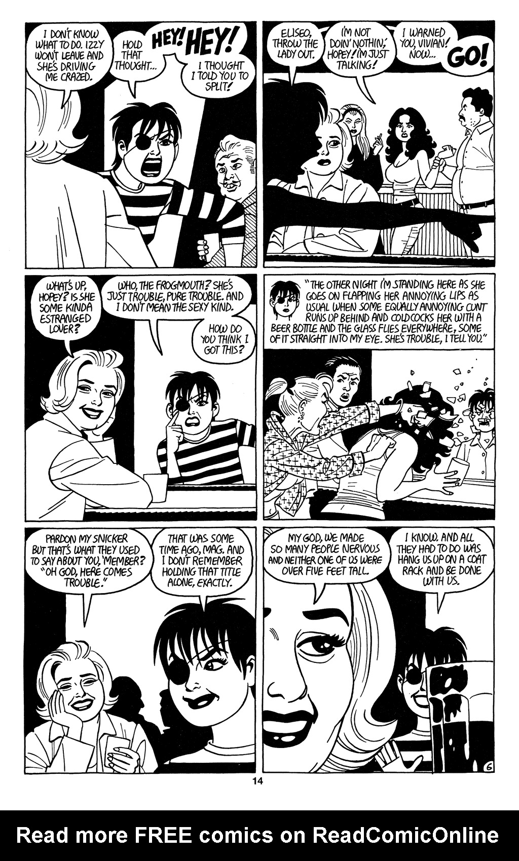Read online Love and Rockets (2001) comic -  Issue #2 - 16