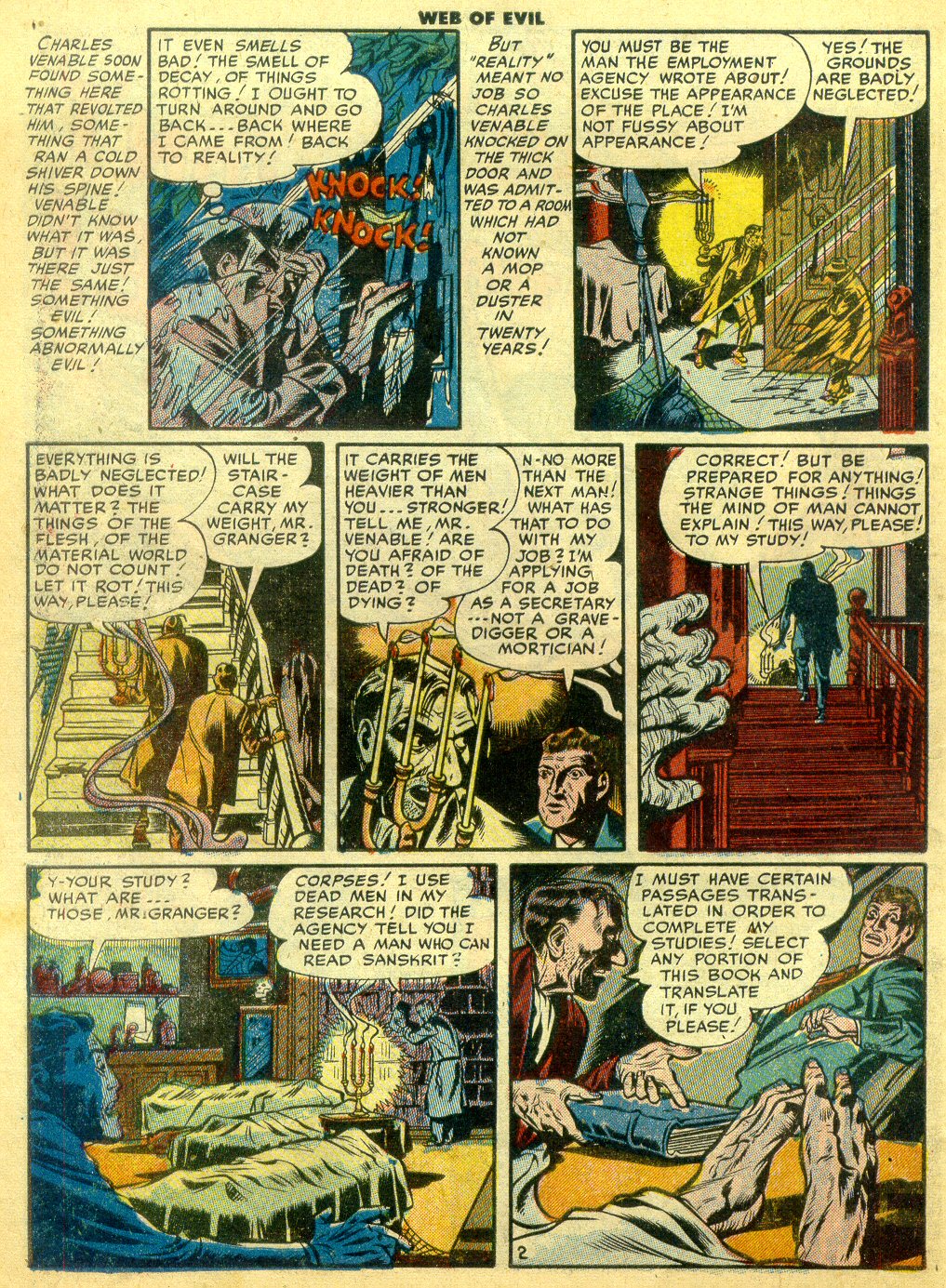 Read online Web of Evil comic -  Issue #2 - 27