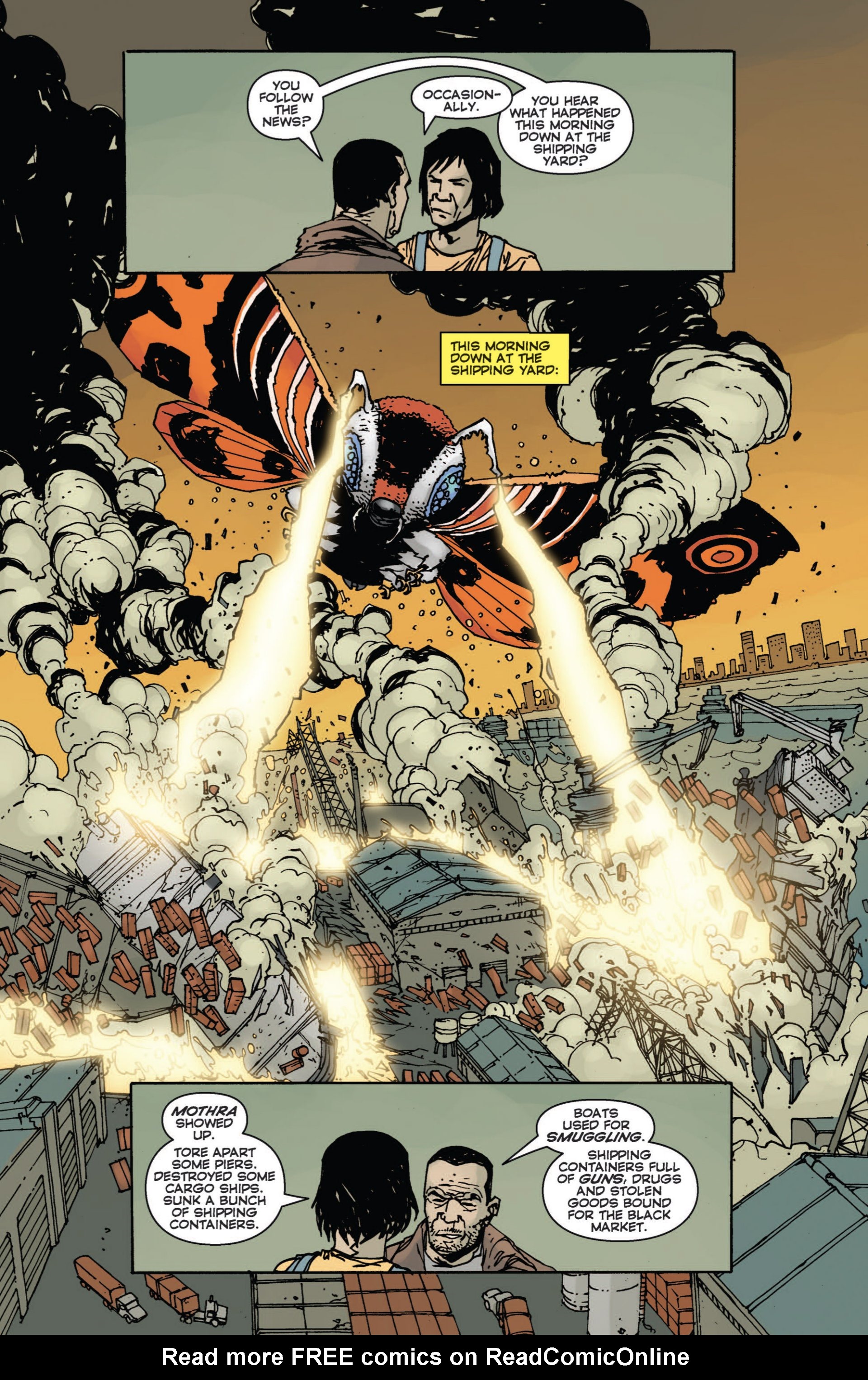 Read online Godzilla: Gangsters and Goliaths comic -  Issue # Full - 61