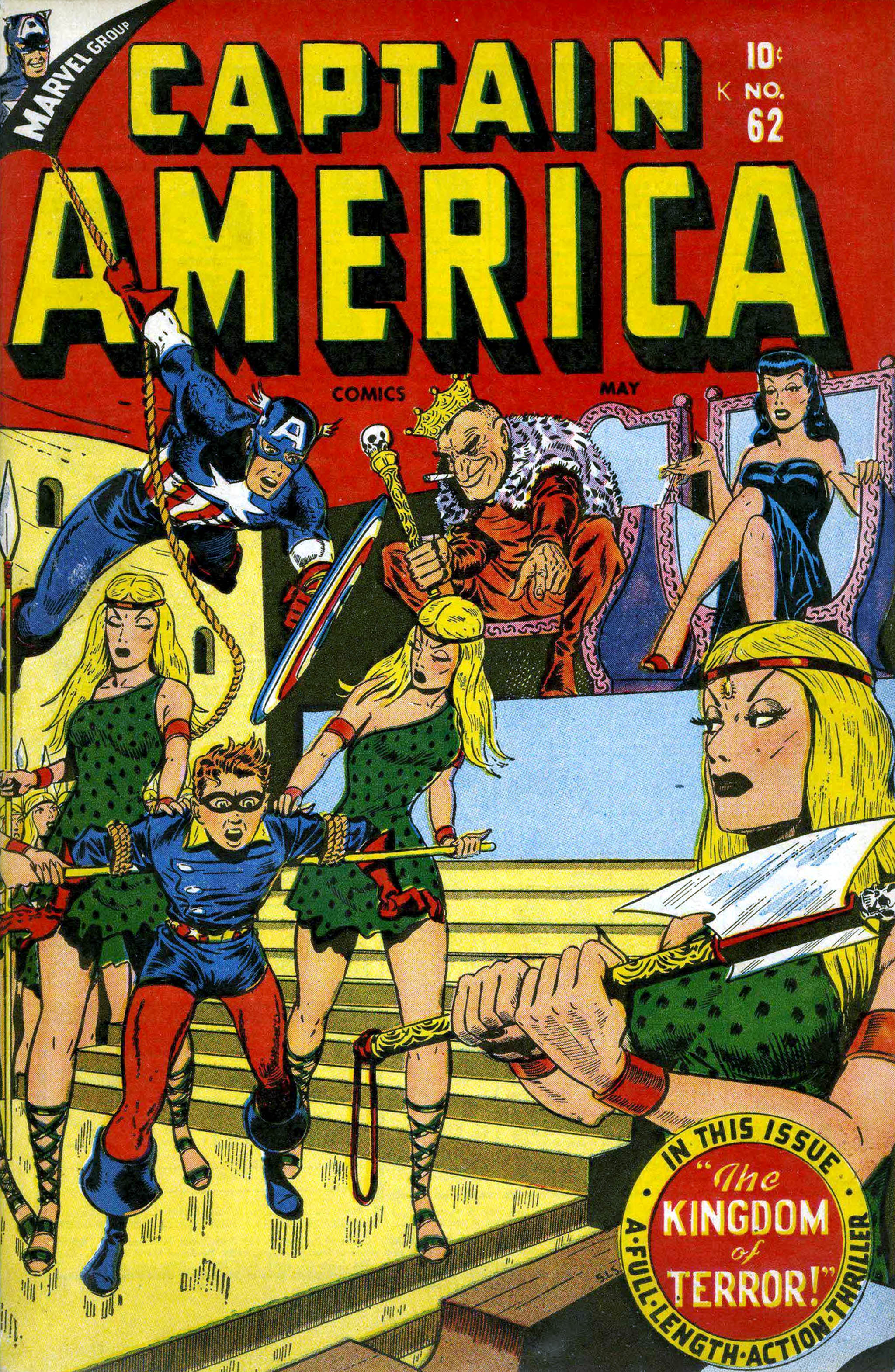 Read online Captain America Comics comic -  Issue #62 - 1