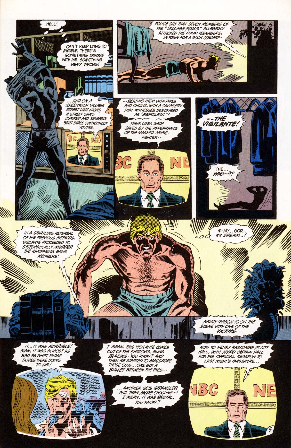 Read online Vigilante (1983) comic -  Issue #20 - 6