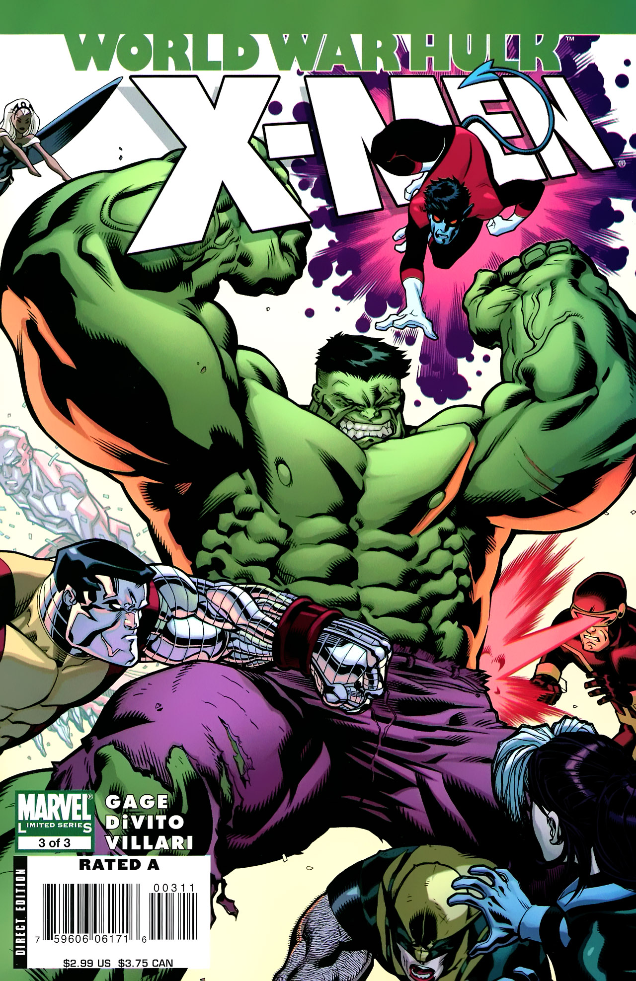 Read online World War Hulk: X-Men comic -  Issue #3 - 1