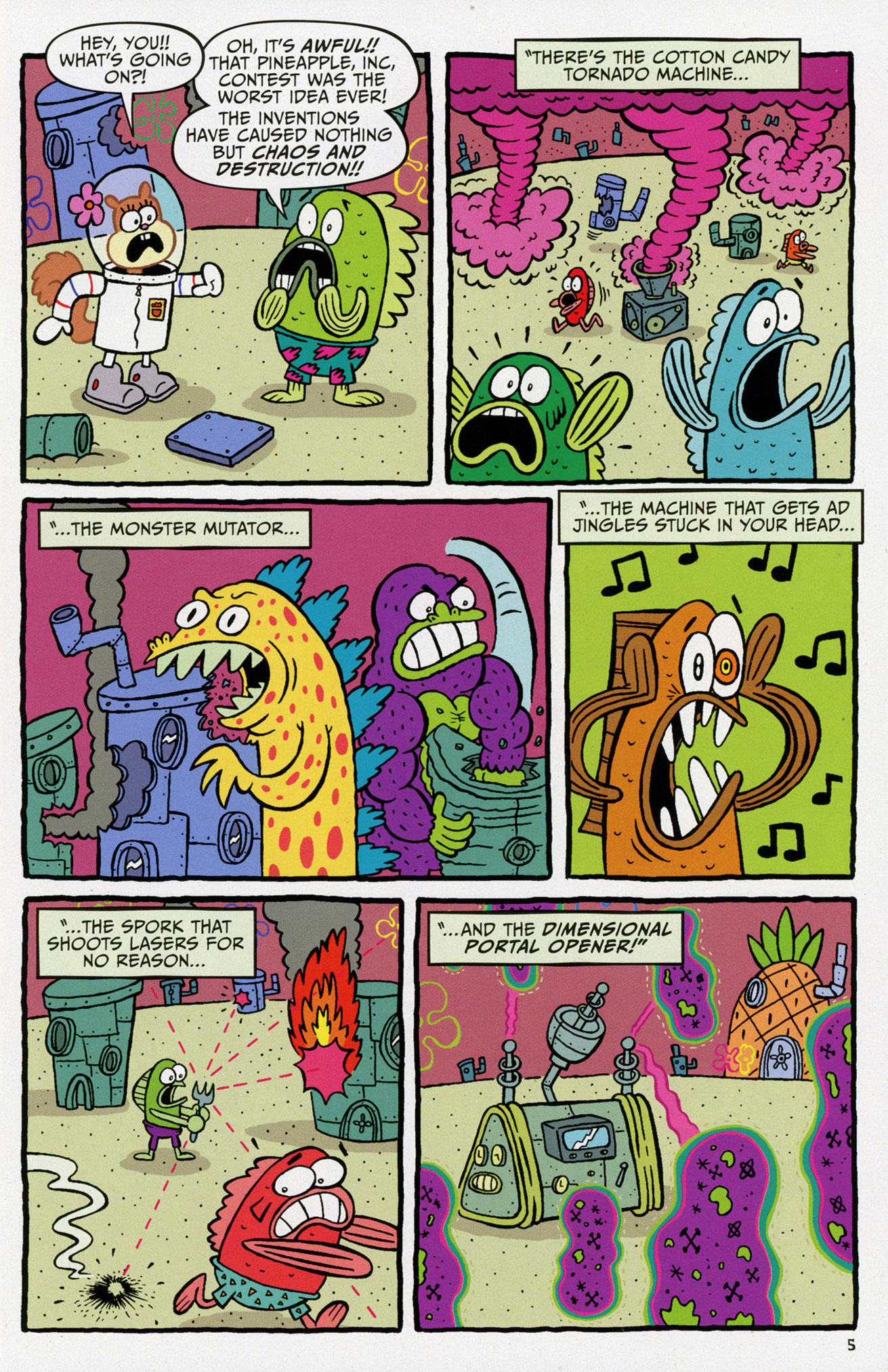 Read online SpongeBob Comics comic -  Issue #52 - 7