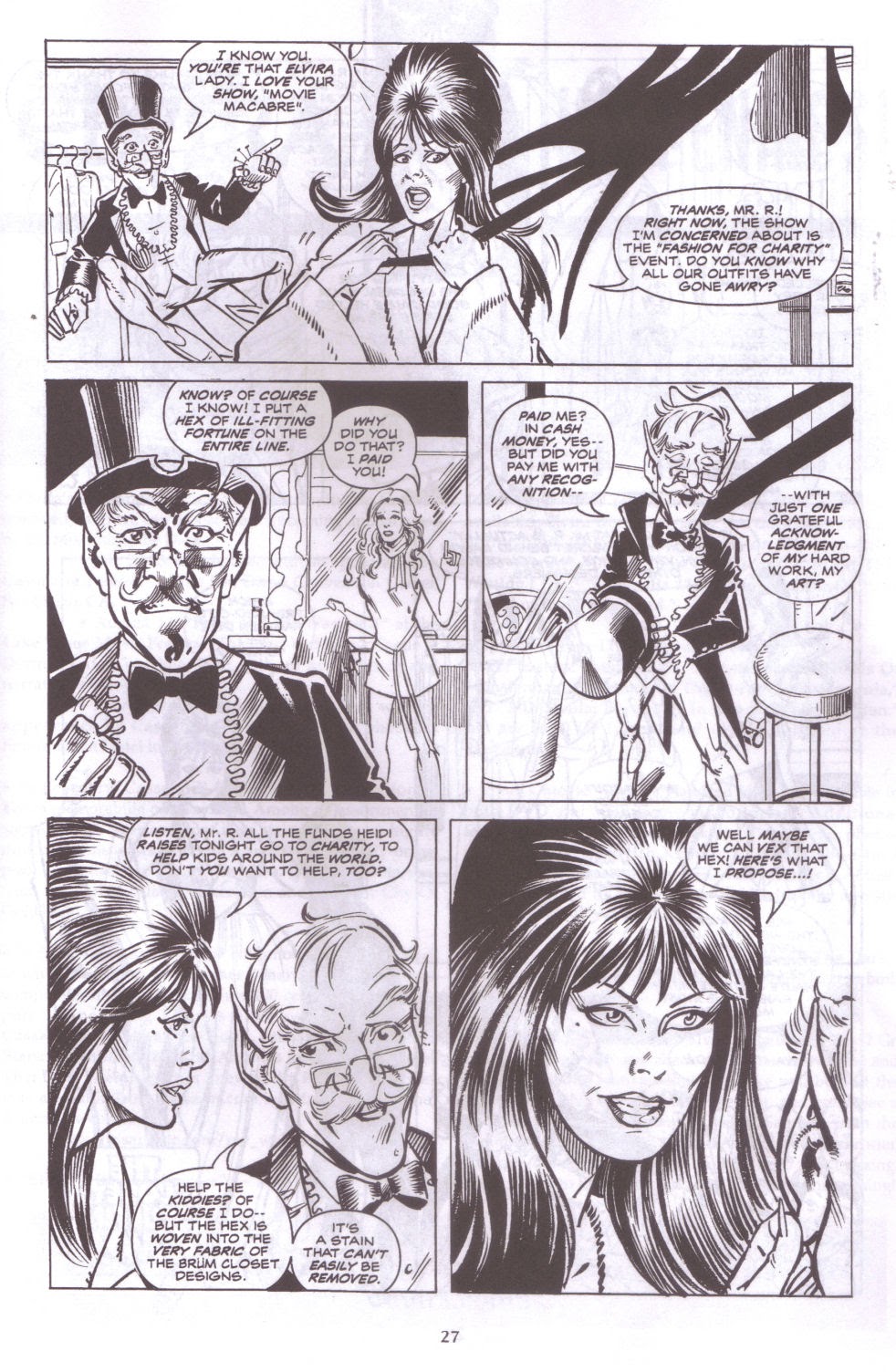Read online Elvira, Mistress of the Dark comic -  Issue #162 - 24