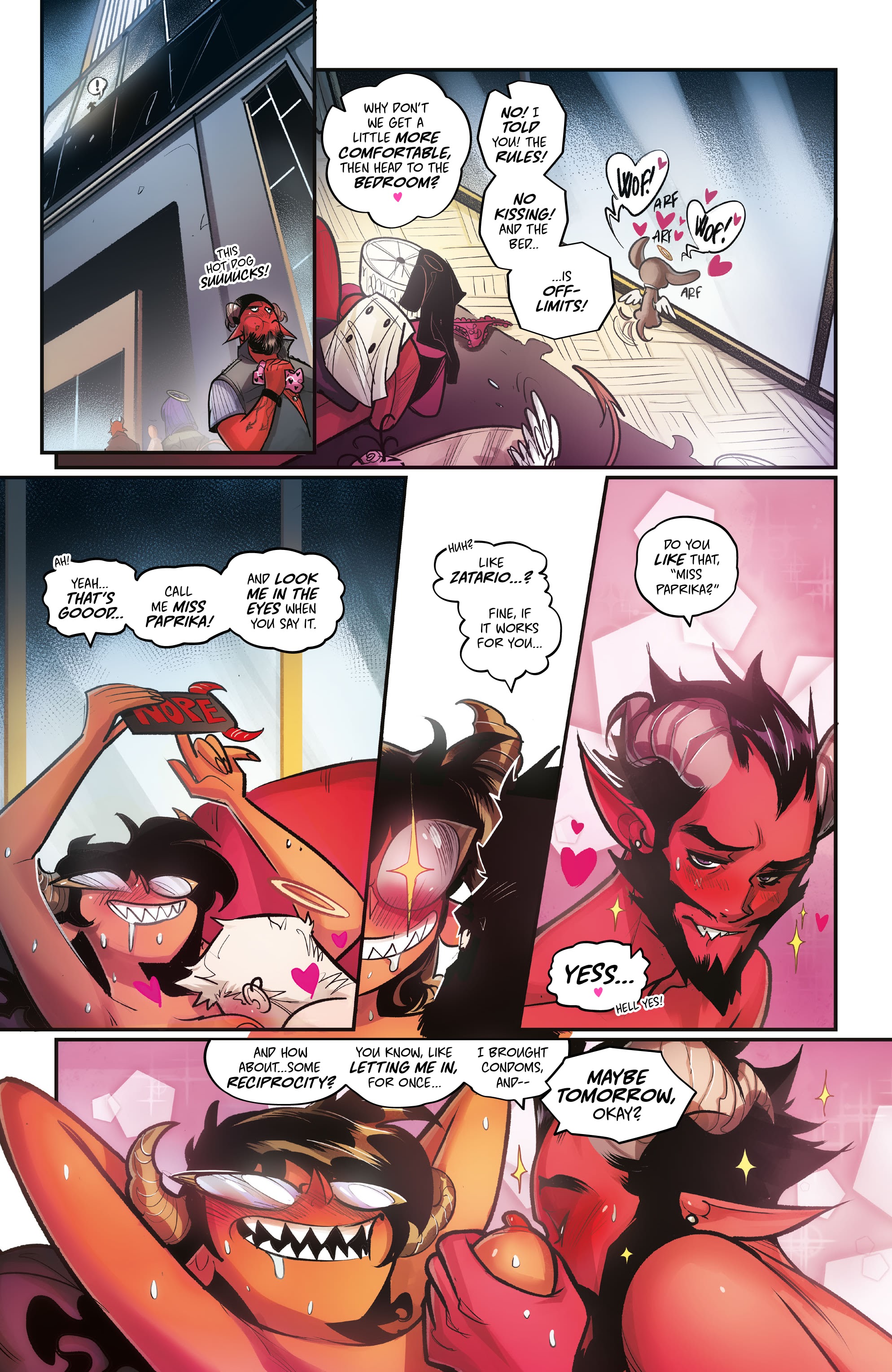 Read online Mirka Andolfo's Sweet Paprika comic -  Issue #5 - 19