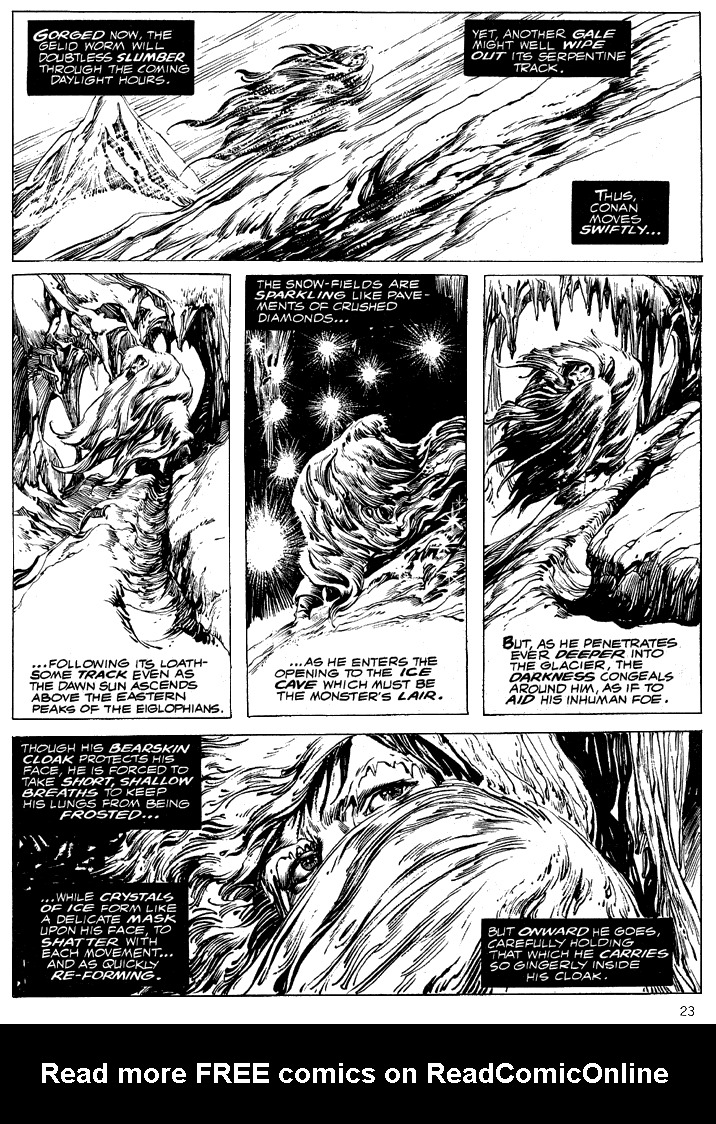 The Savage Sword Of Conan issue 34 - Page 23