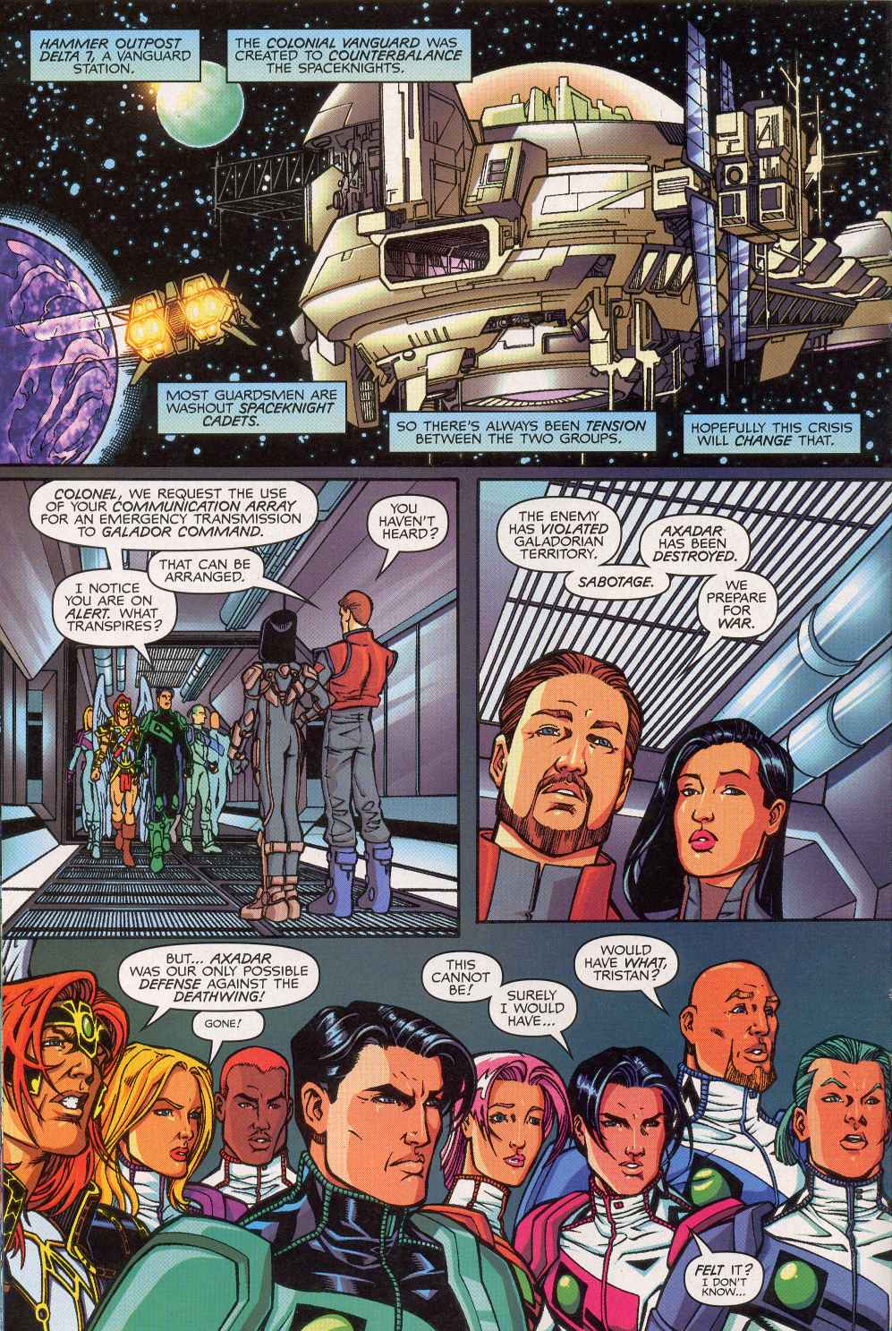 Read online Spaceknights (2000) comic -  Issue #4 - 9