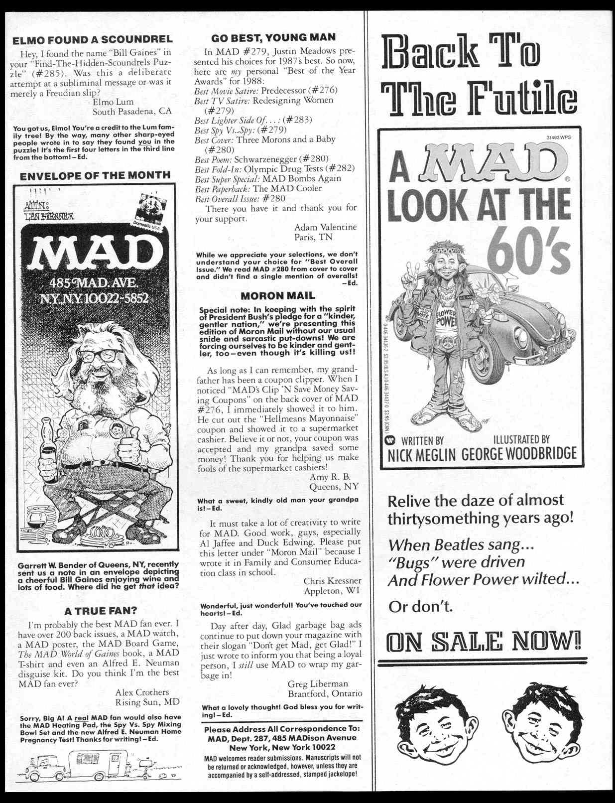 Read online MAD comic -  Issue #287 - 5